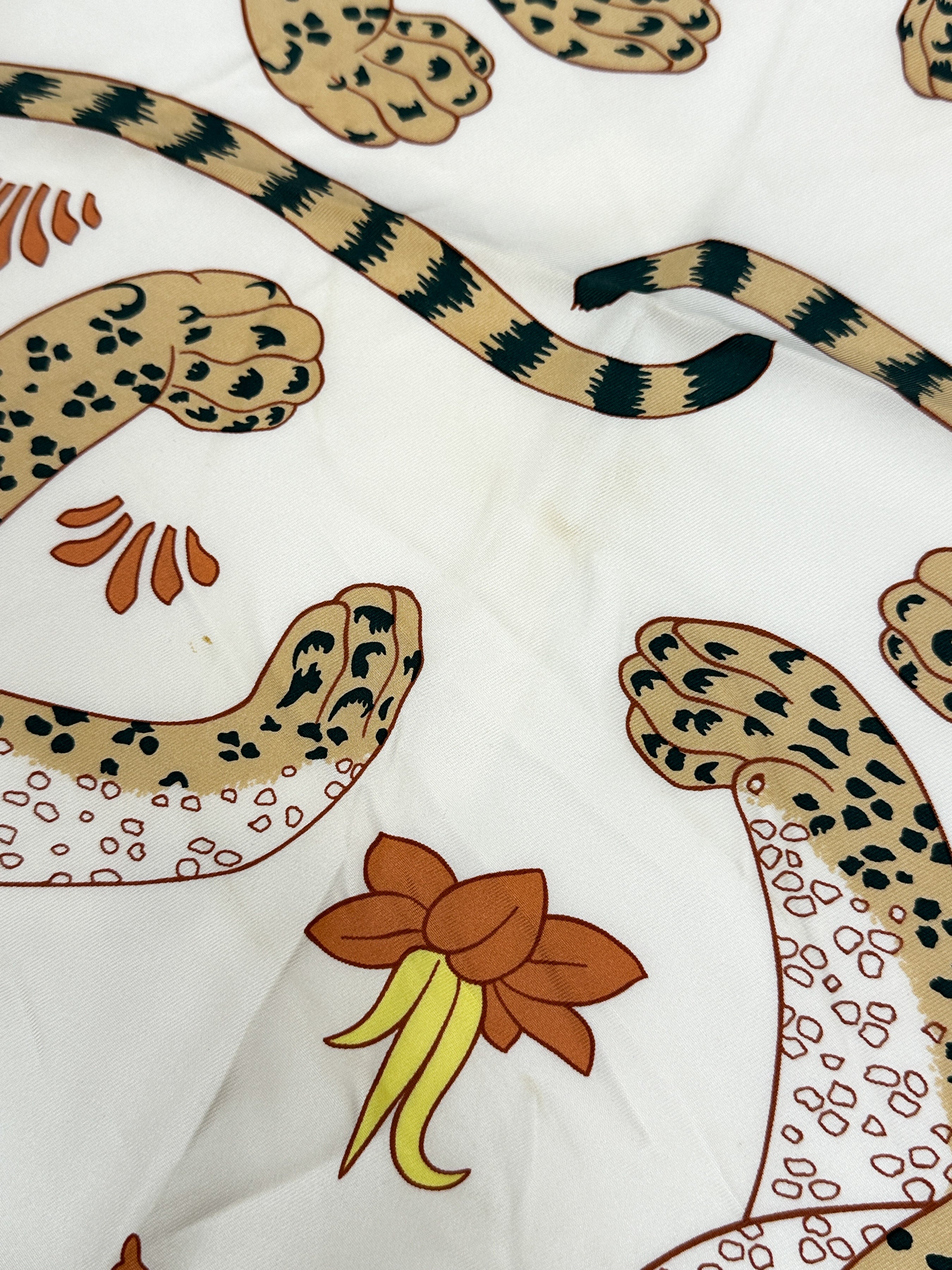 Hermès Les Leopards 90