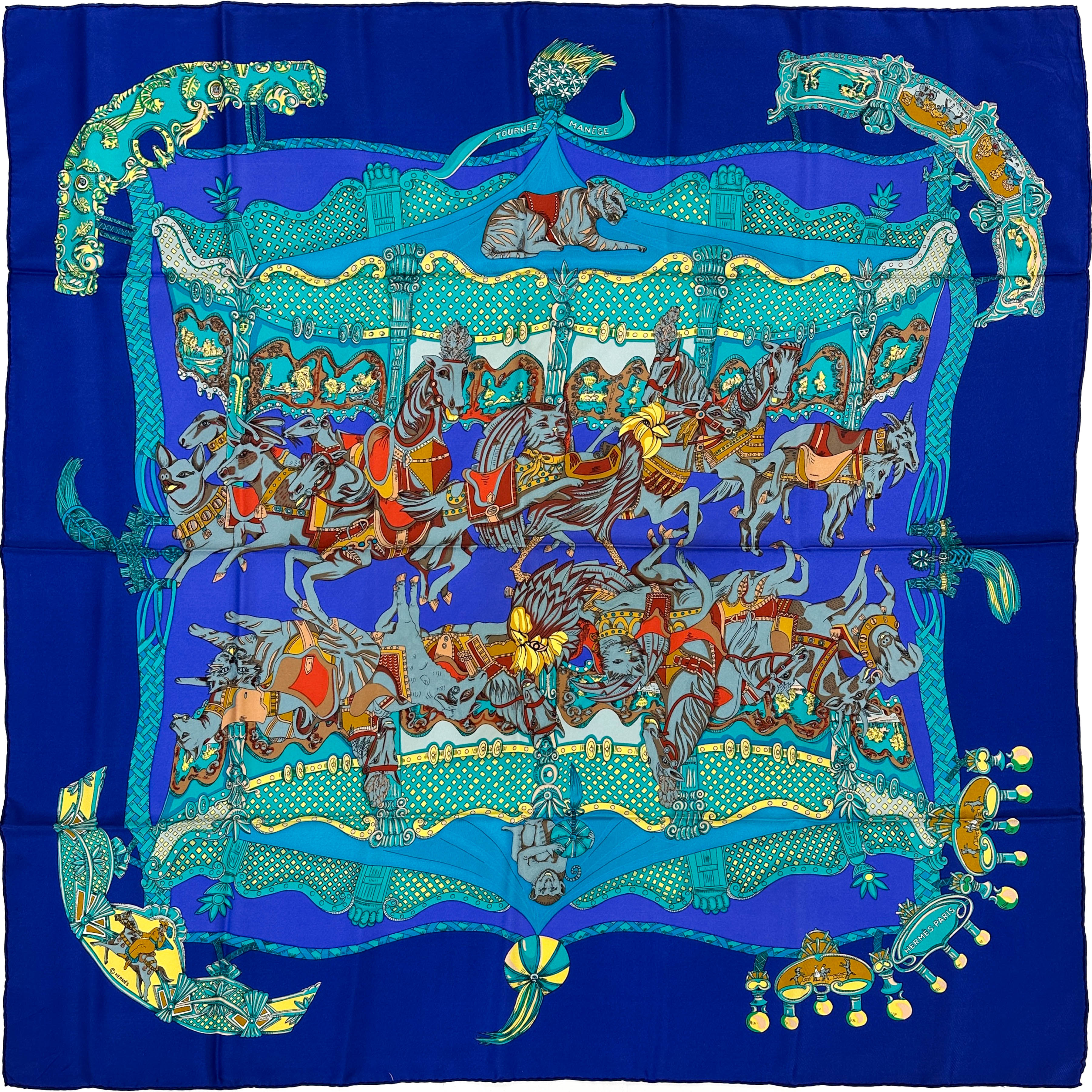Hermès Tournez Manège 90