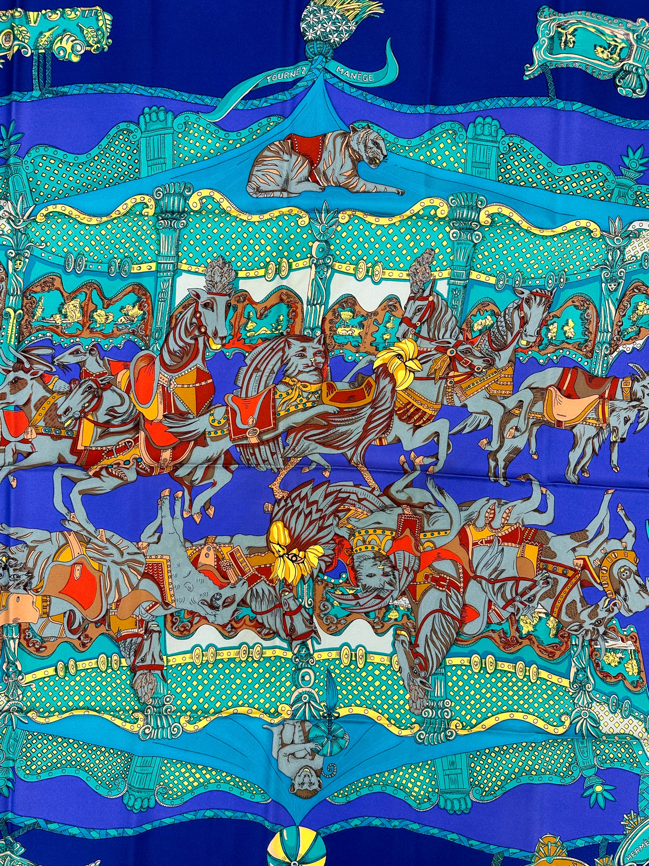 Hermès Tournez Manège 90