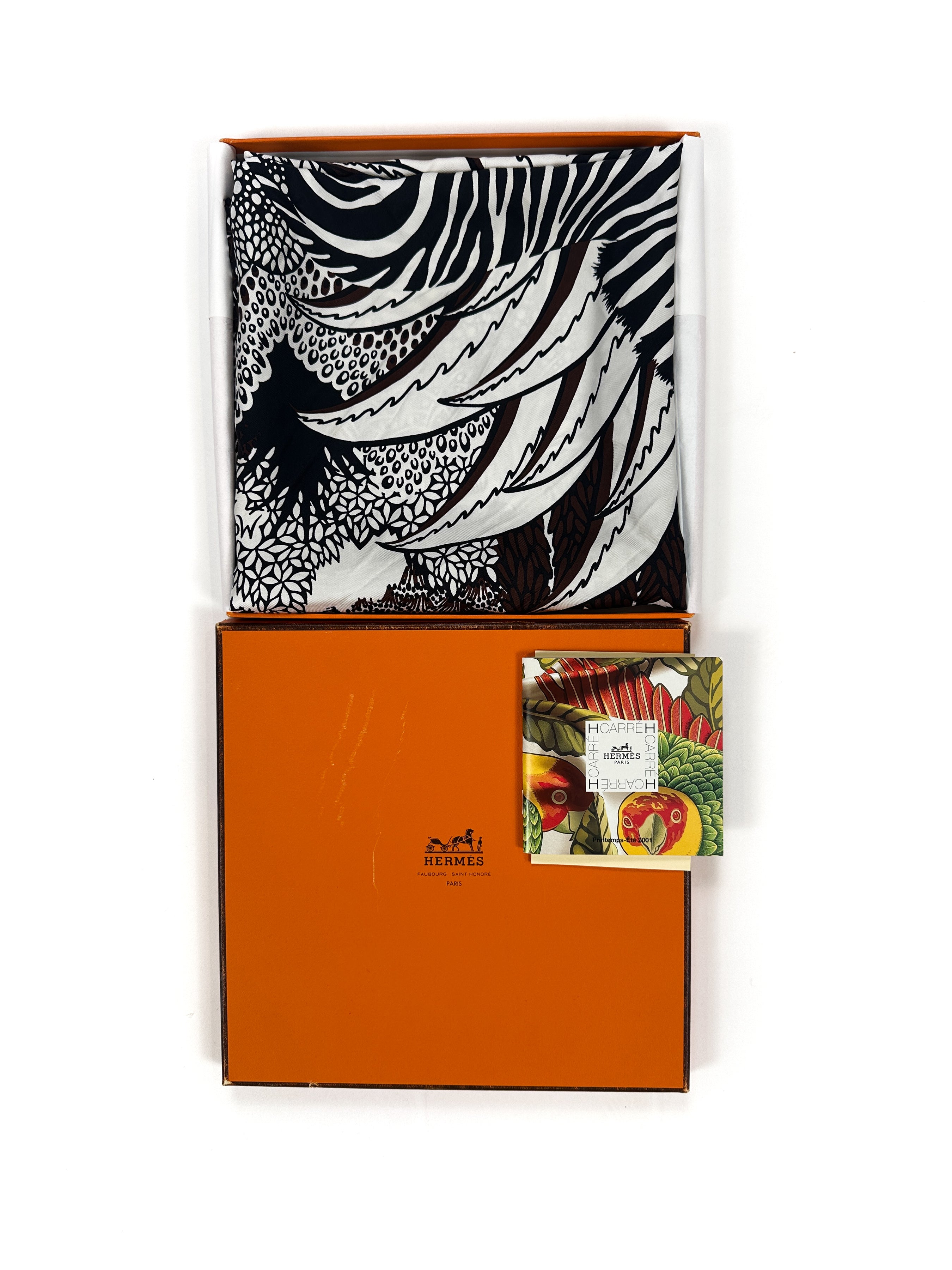 Hermès Mountain Zebra 90
