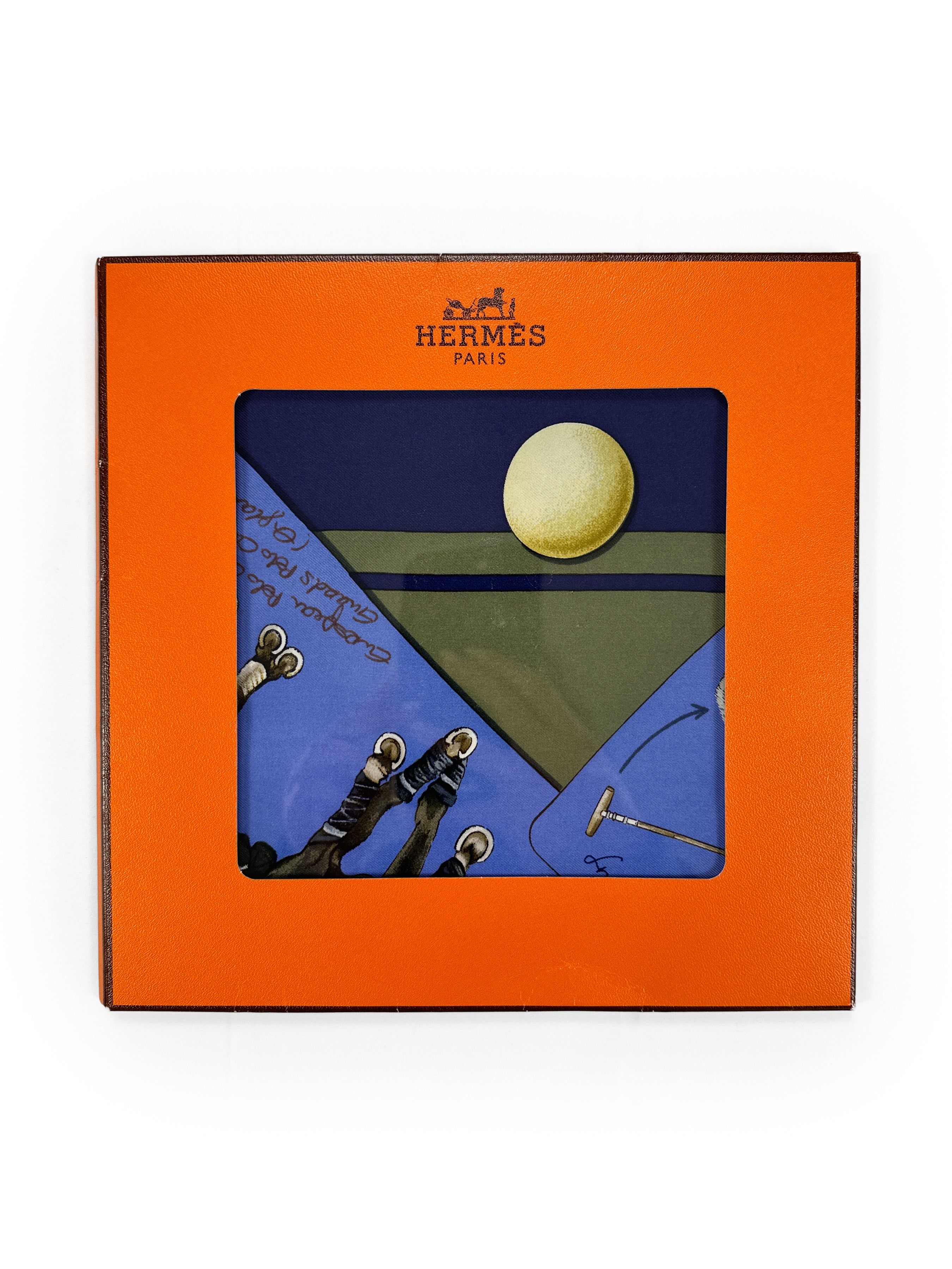 Hermès Le Monde du Polo 90