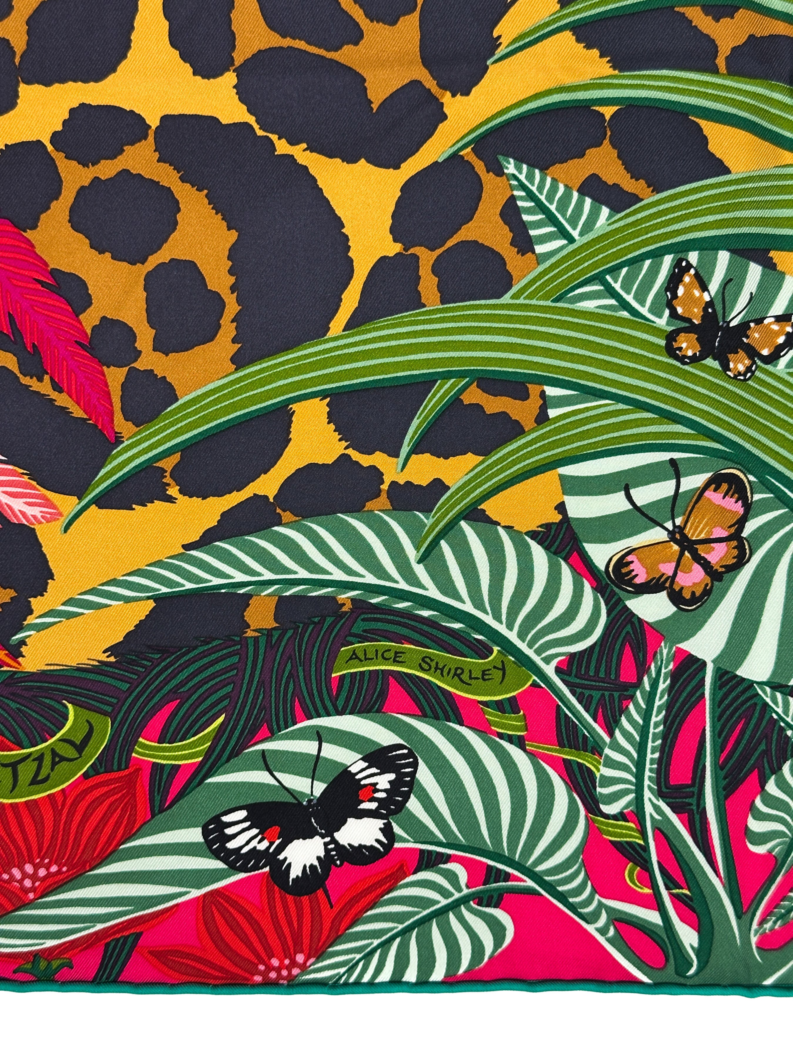 Hermès Jaguar Quetzal 90