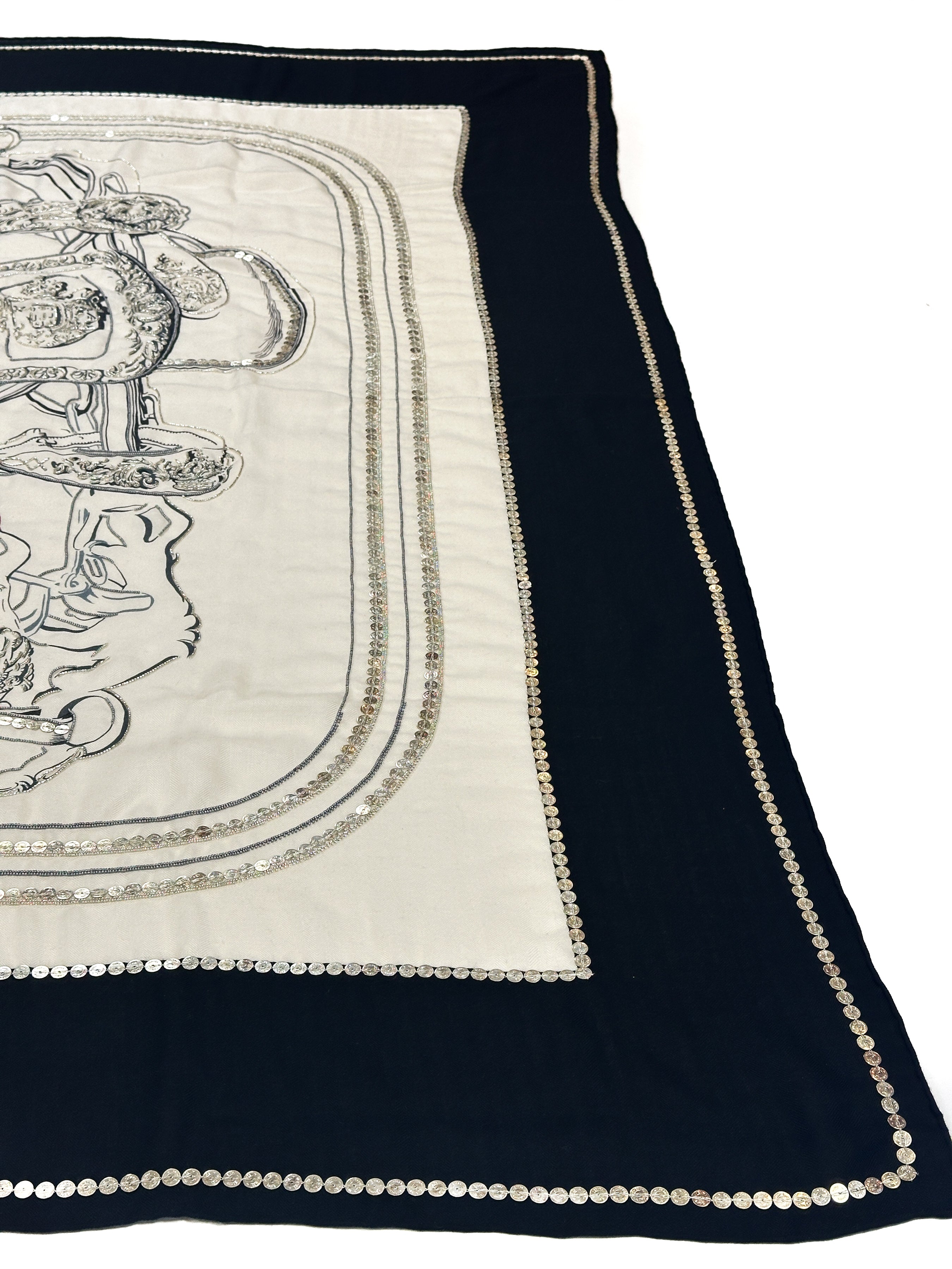 Hermès Exceptional Brides de Gala Brides Précieuses Cashmere Silk 140