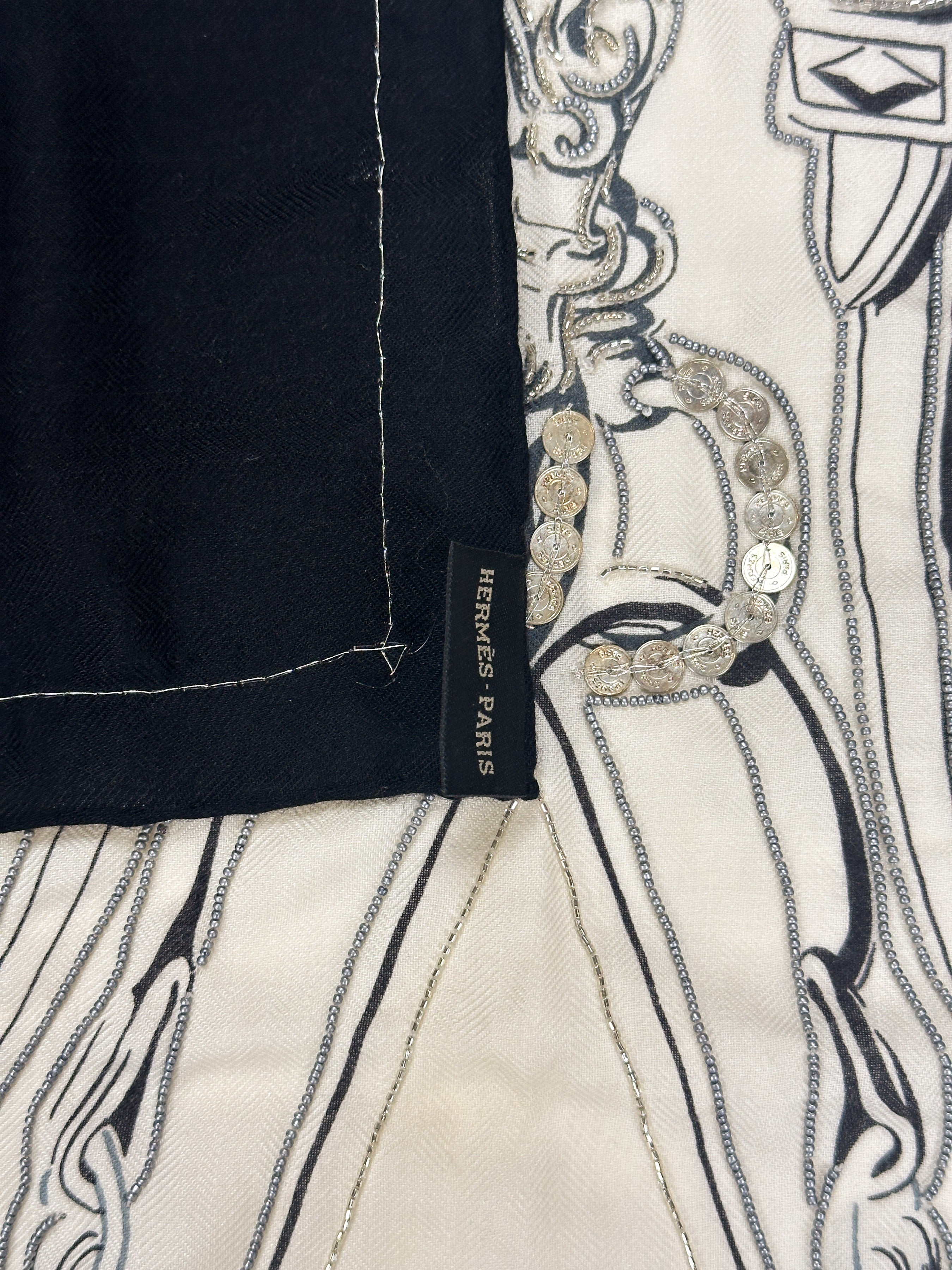 Hermès Exceptional Brides de Gala Brides Précieuses Cashmere Silk 140