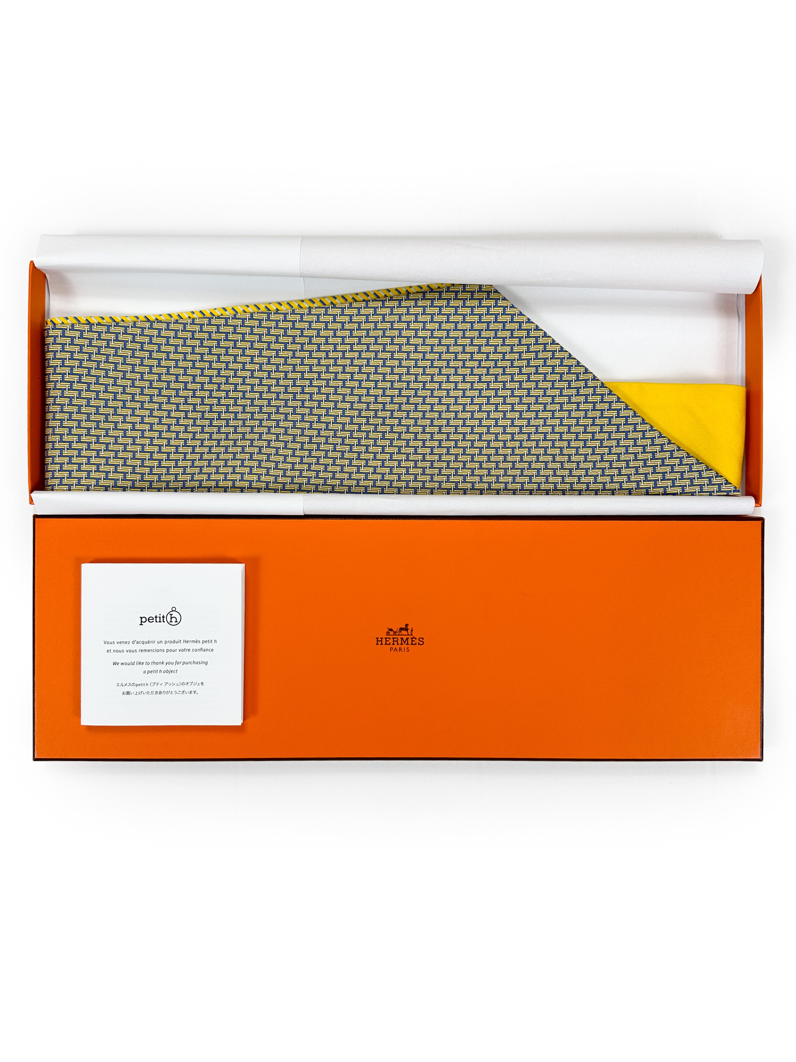 Hermès Petit H Double Tie