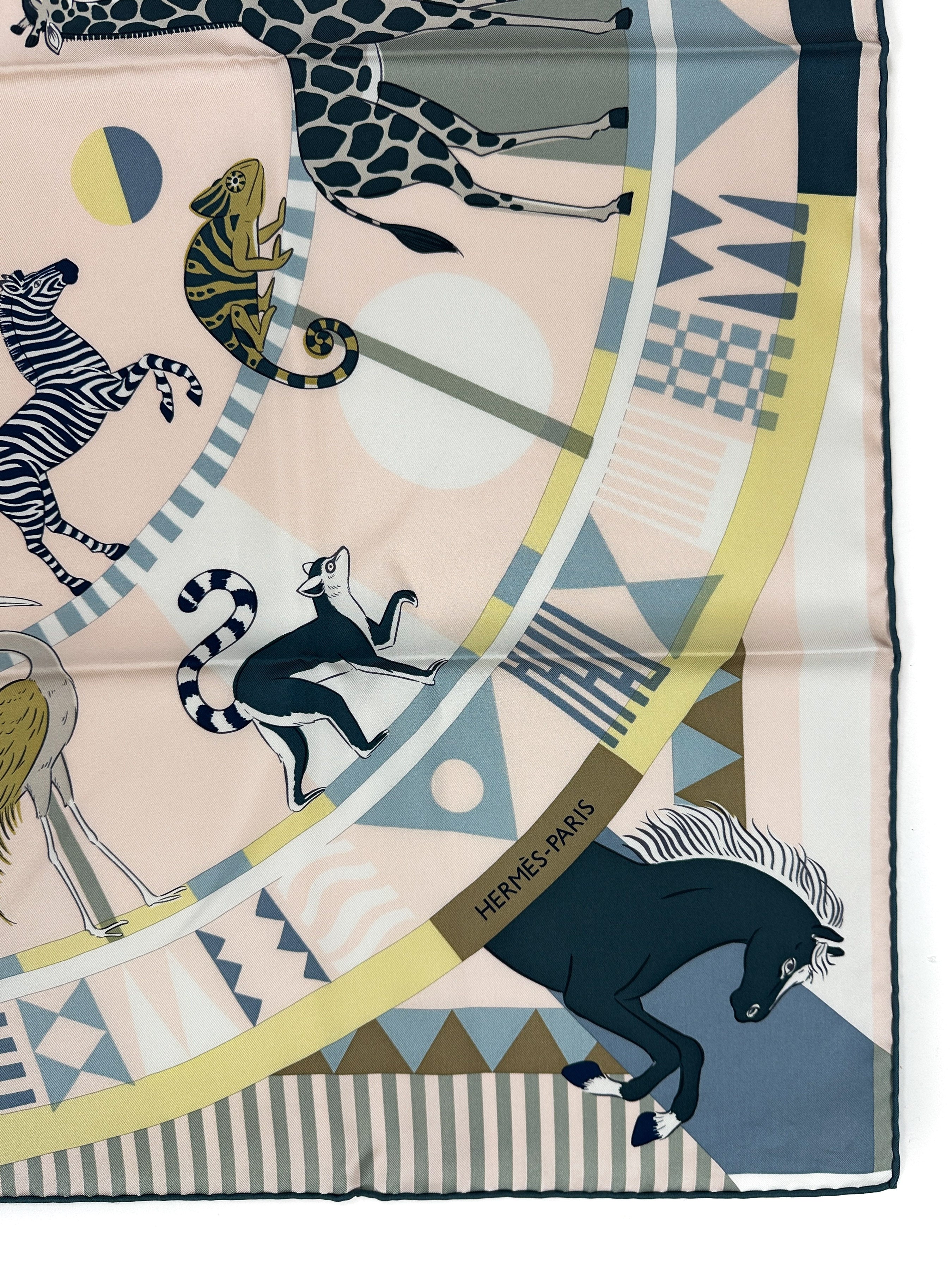 Hermès Le Carrousel du Tigre Royal 90