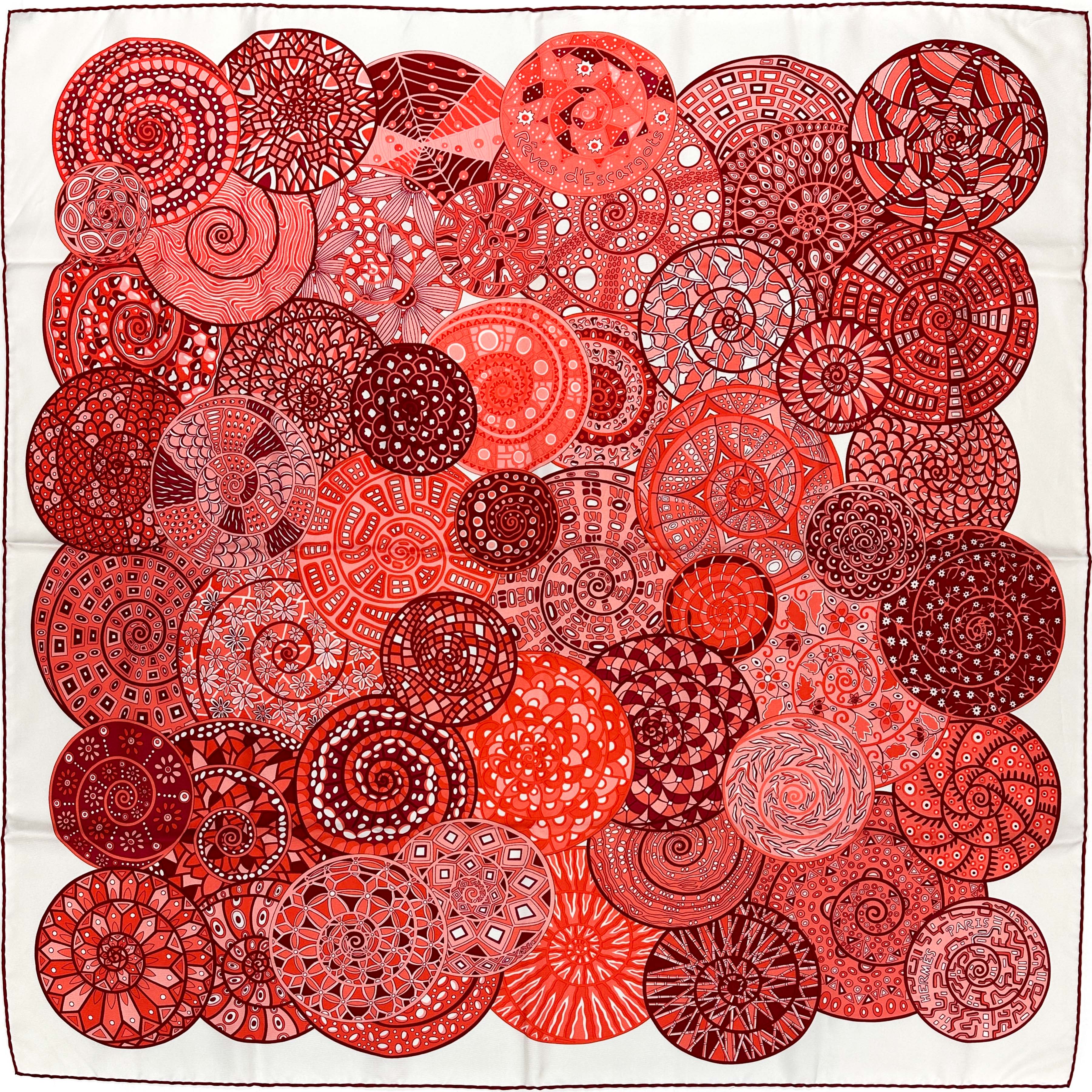 Hermès Rêves d'Escargots 90