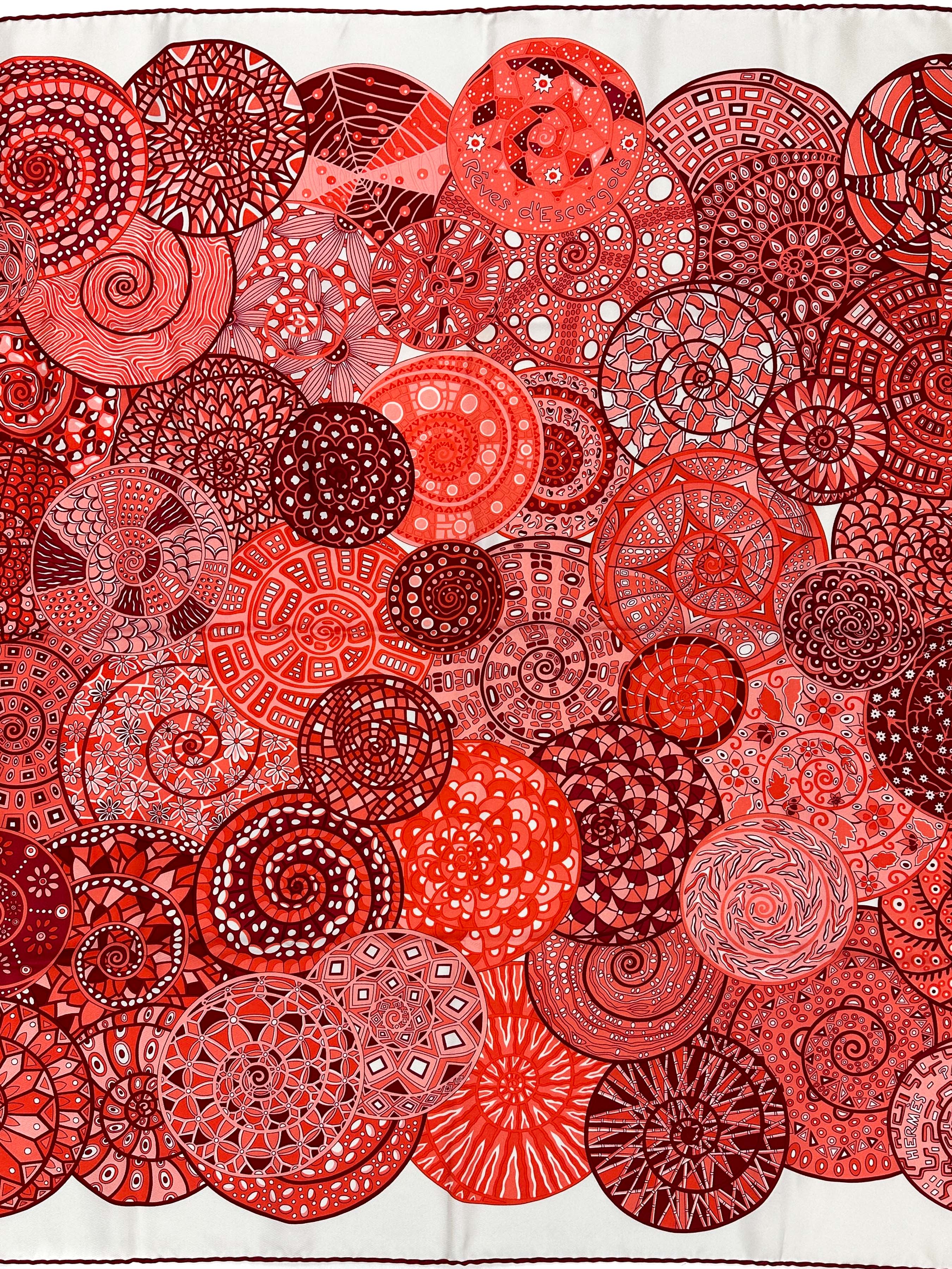 Hermès Rêves d'Escargots 90