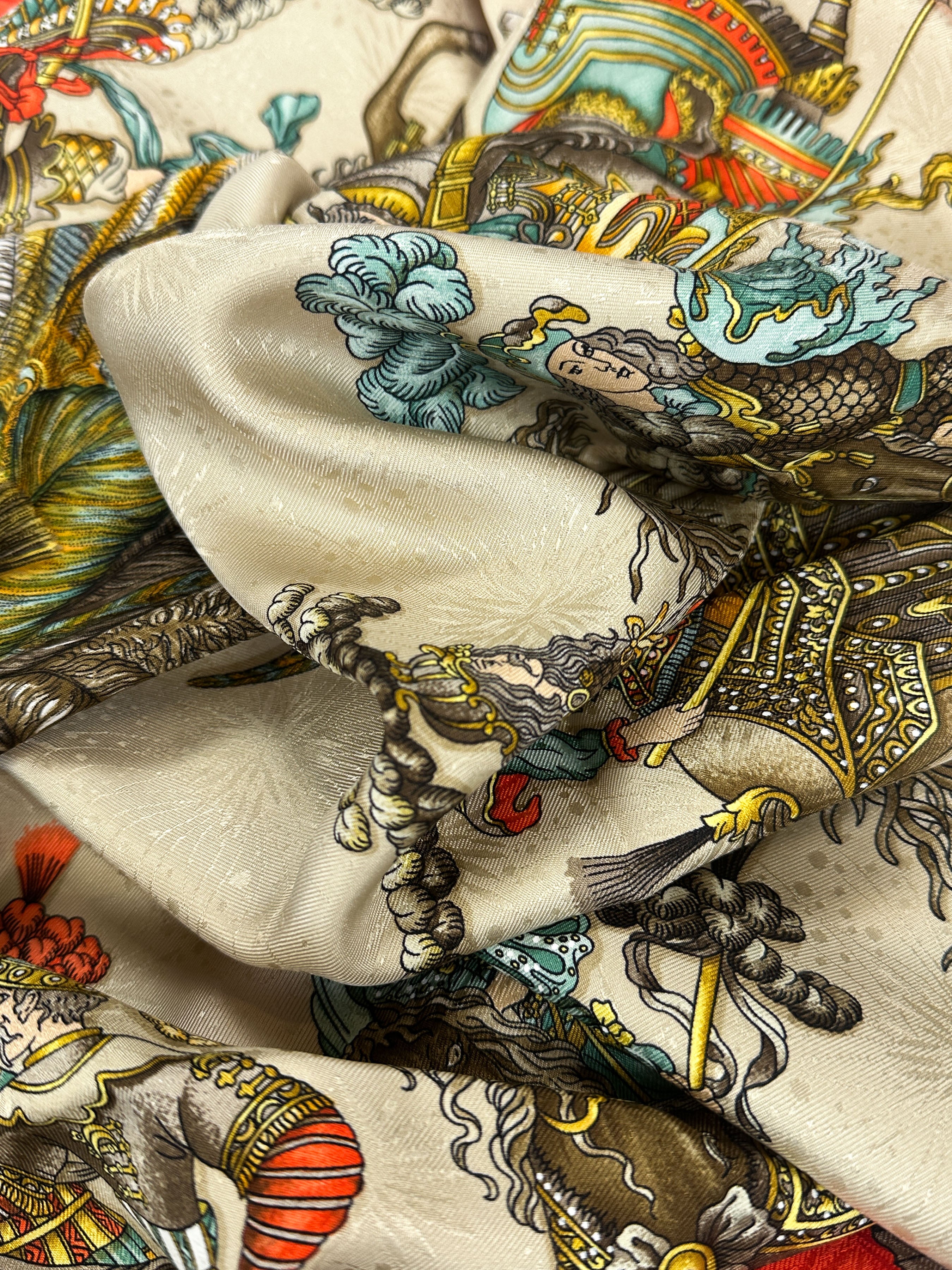 Hermès Les Fêtes du Roi Soleil Jacquard 90