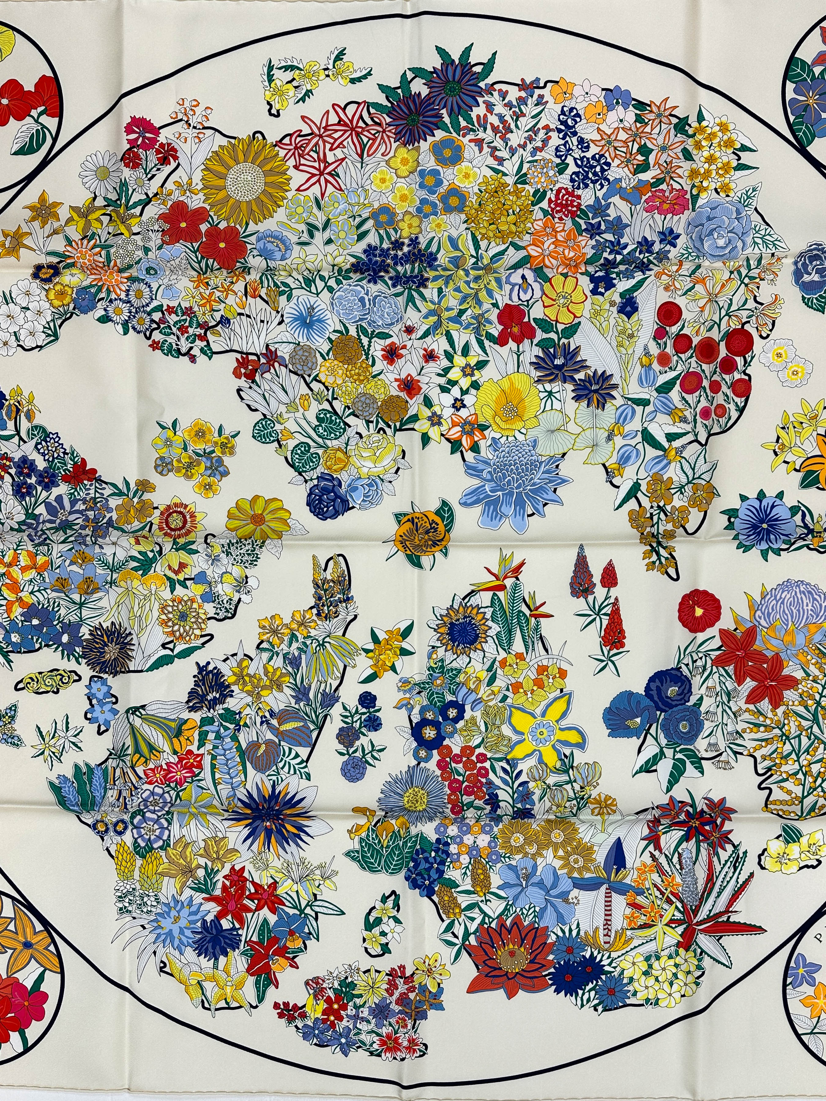 Hermès Planifleurs 90