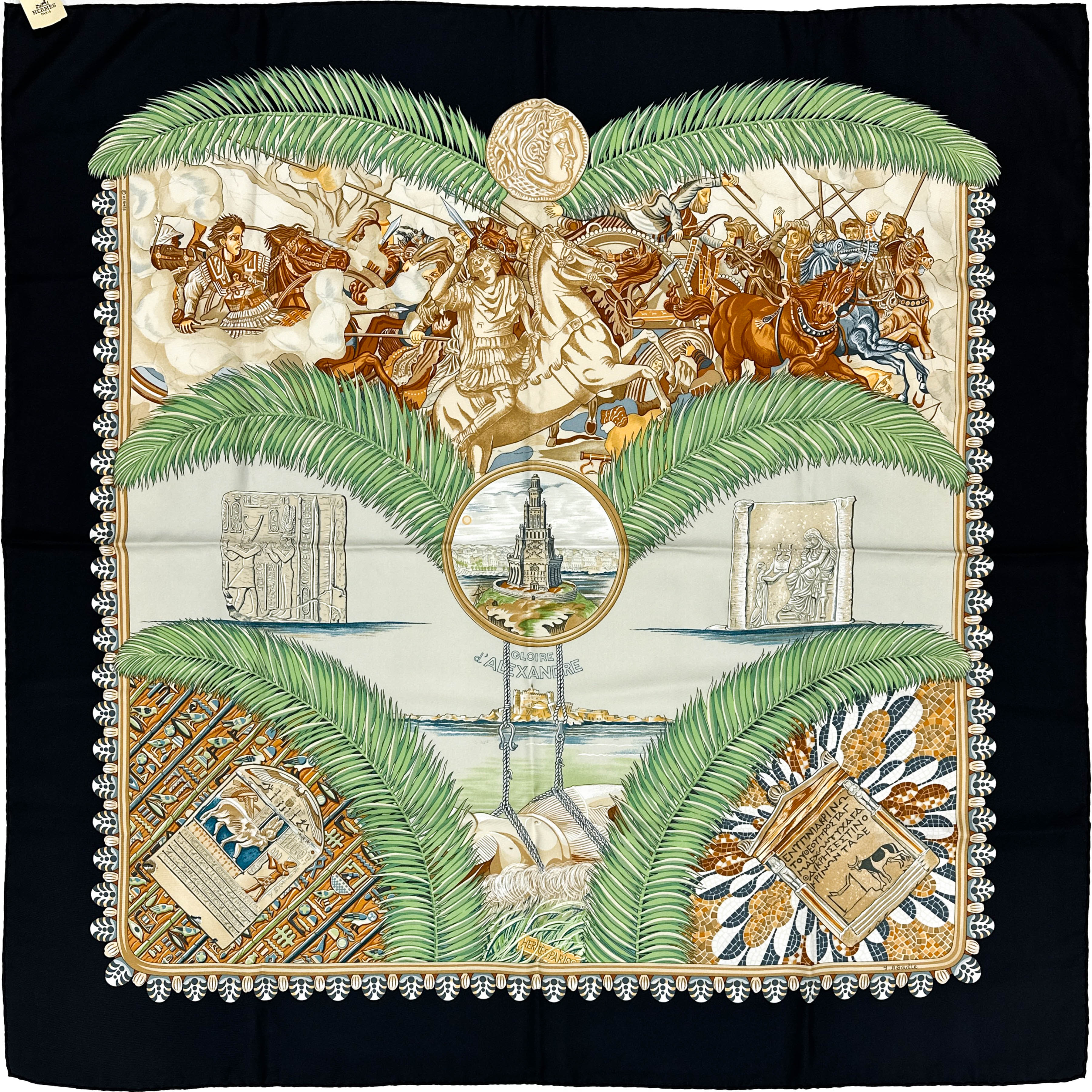 Hermès Gloire d'Alexandre 90
