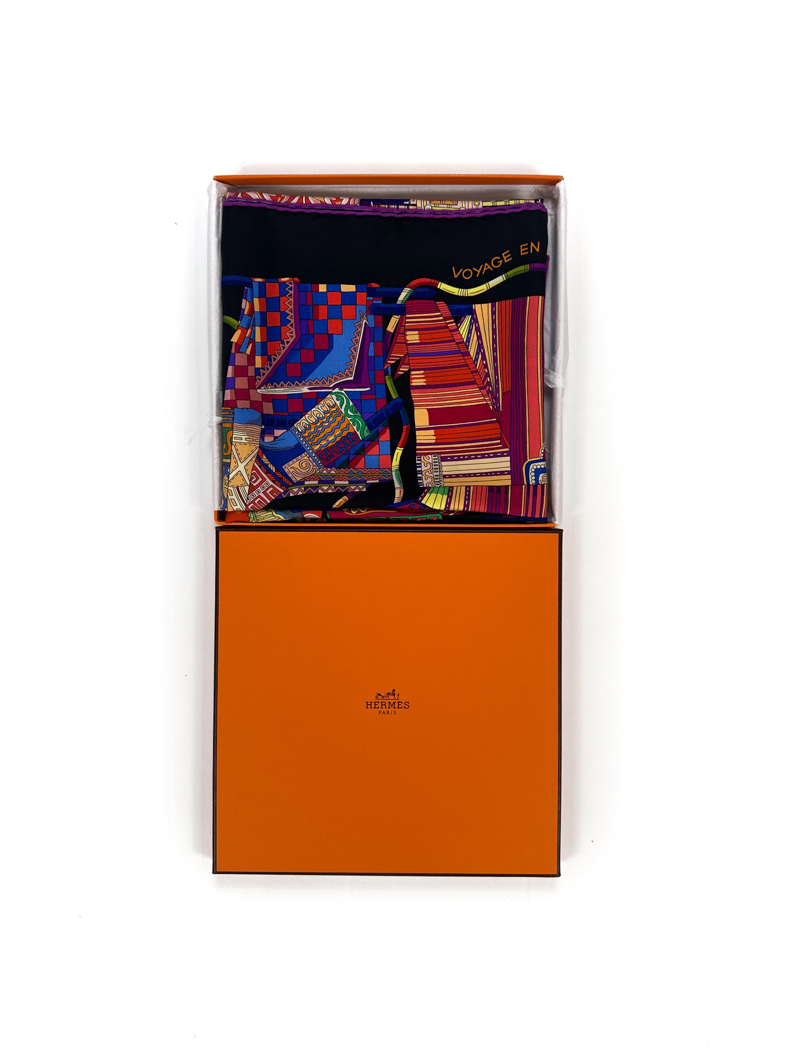 Hermès Voyage en Étoffes 90