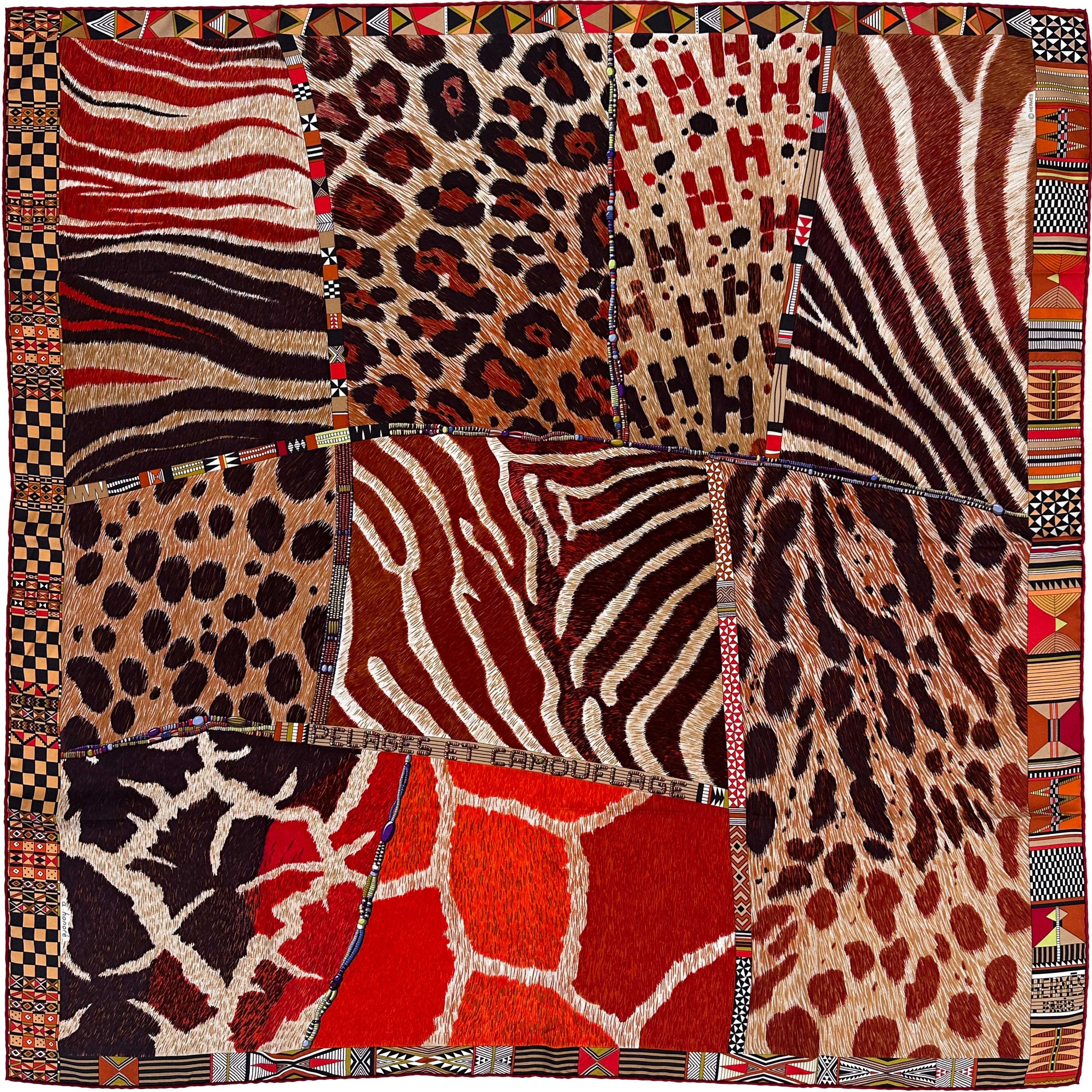 Hermès Pelages et Camouflage 90