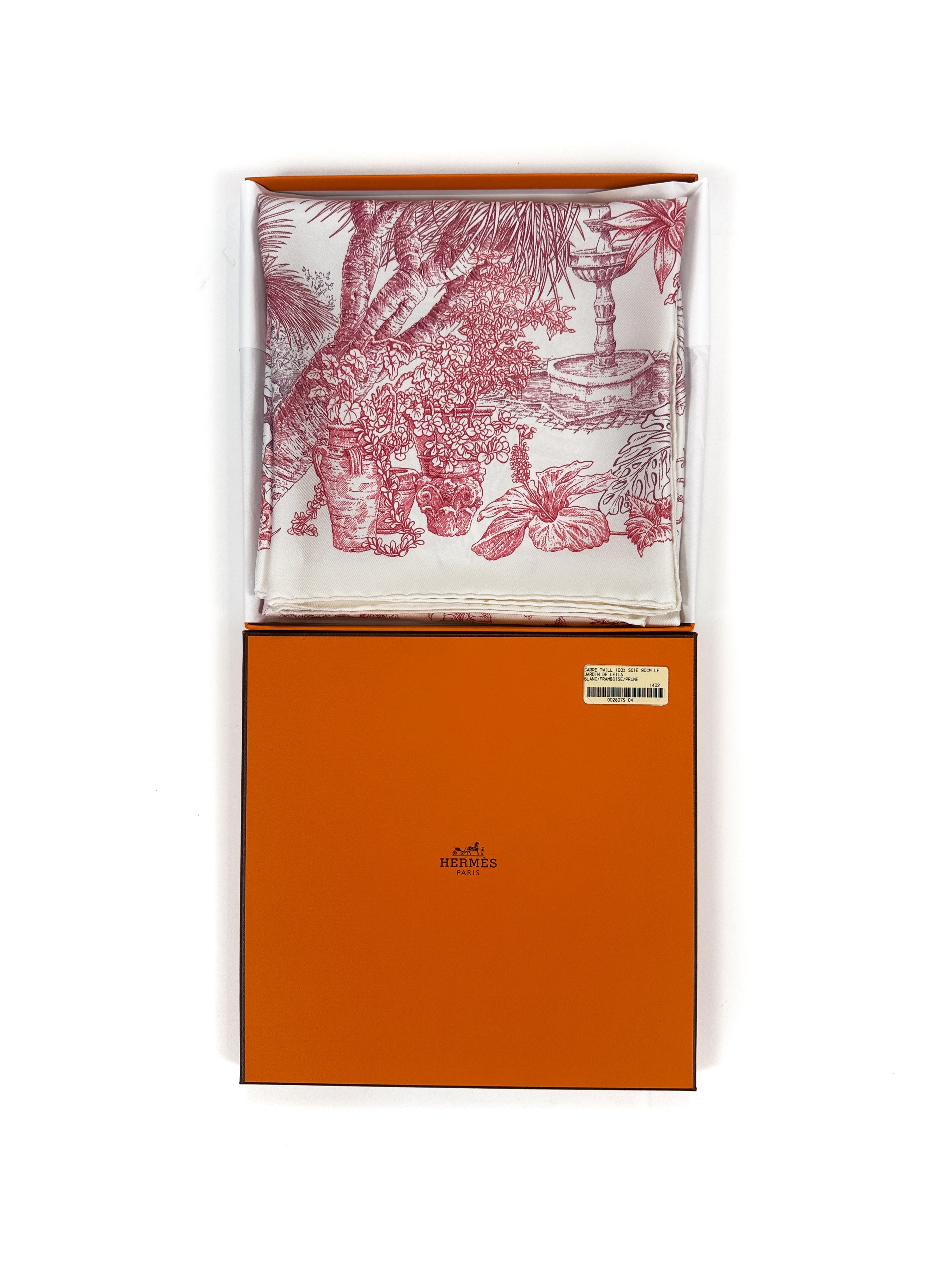 Hermès Le Jardin de Leïla 90