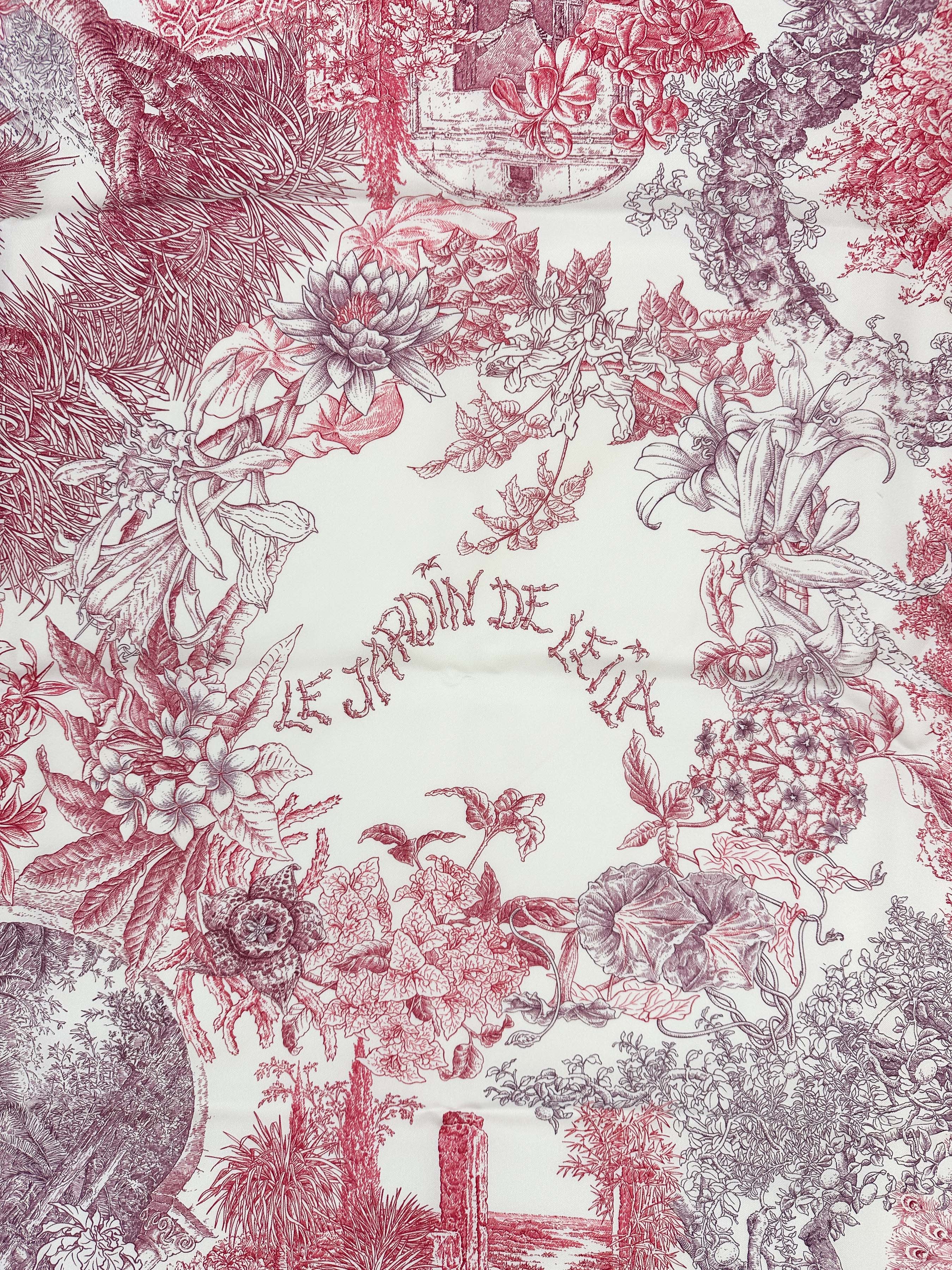 Hermès Le Jardin de Leïla 90