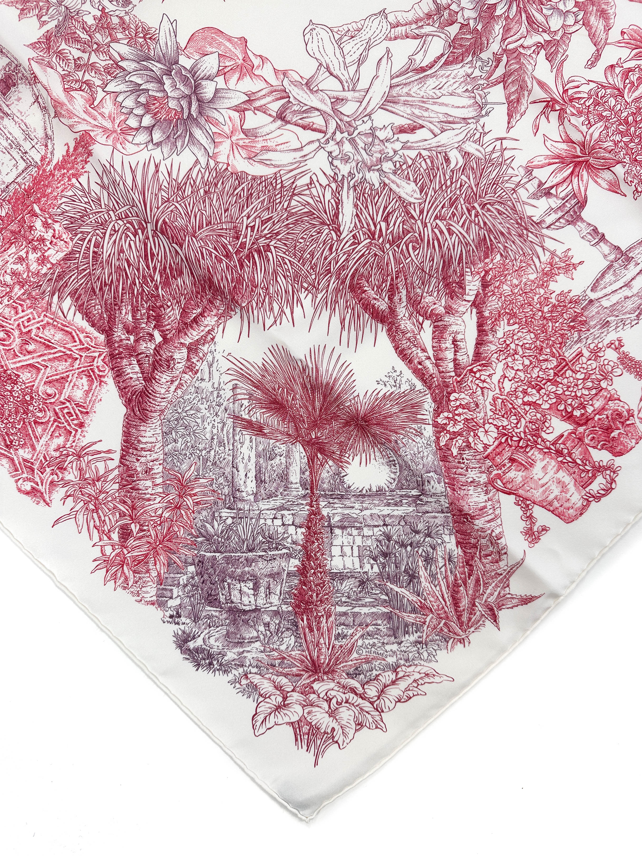 Hermès Le Jardin de Leïla 90