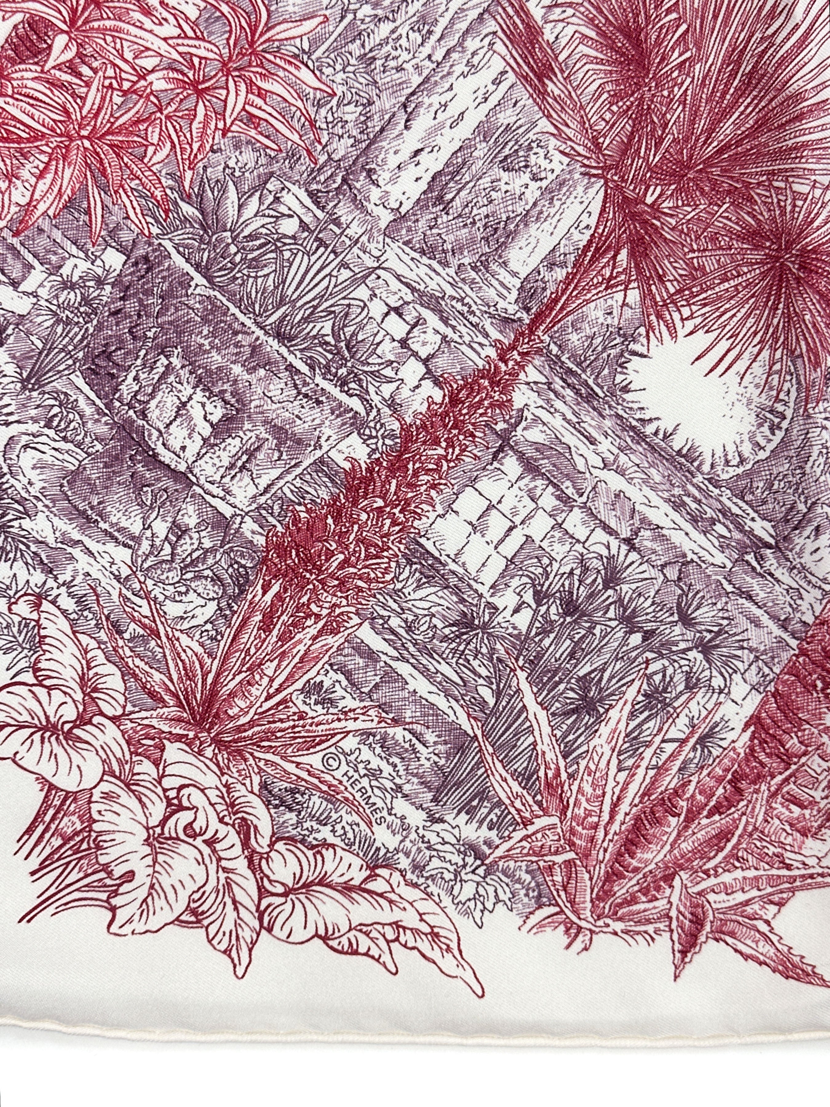 Hermès Le Jardin de Leïla 90