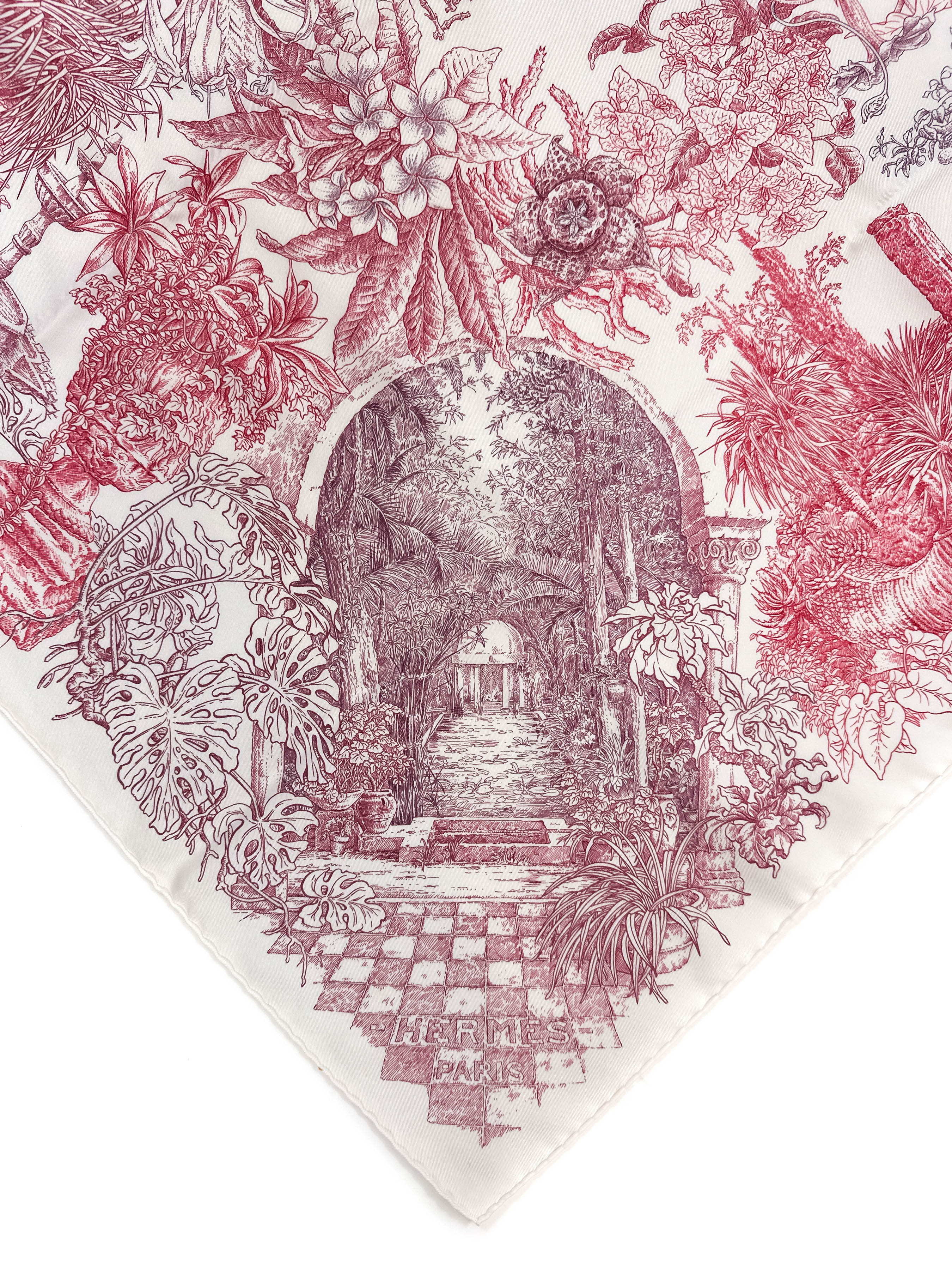 Hermès Le Jardin de Leïla 90