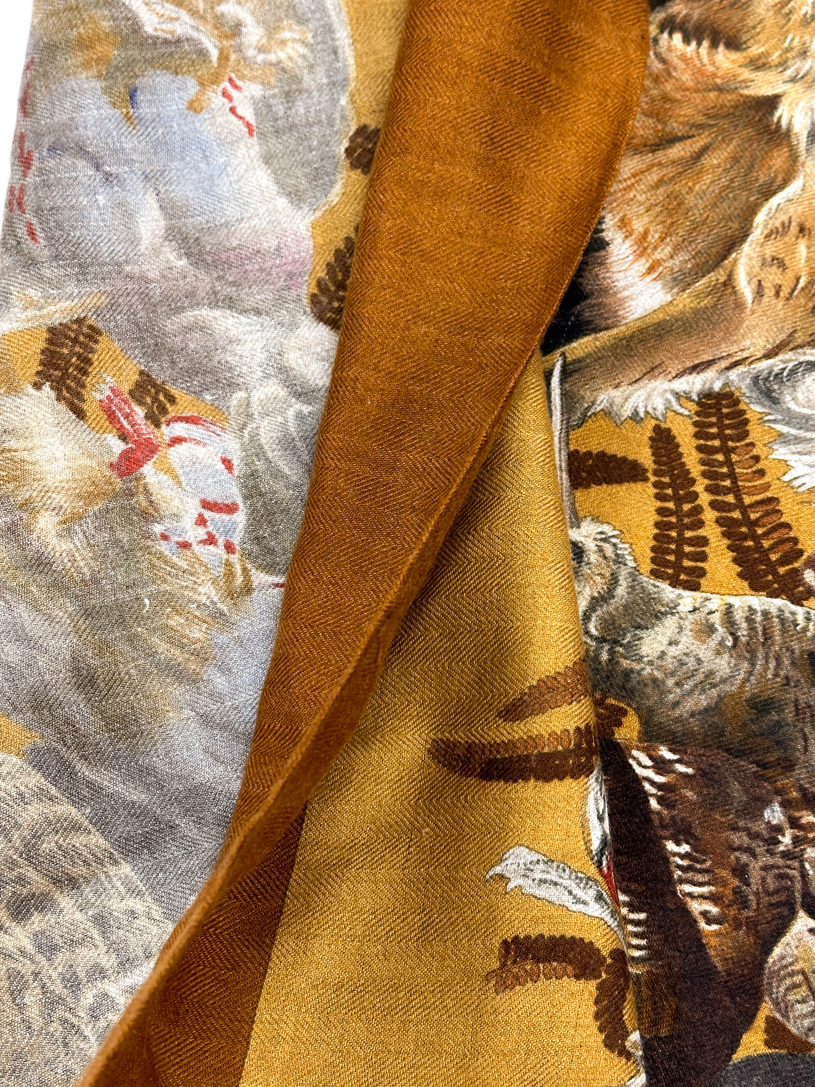 Hermès Gibiers Cashmere Silk 90