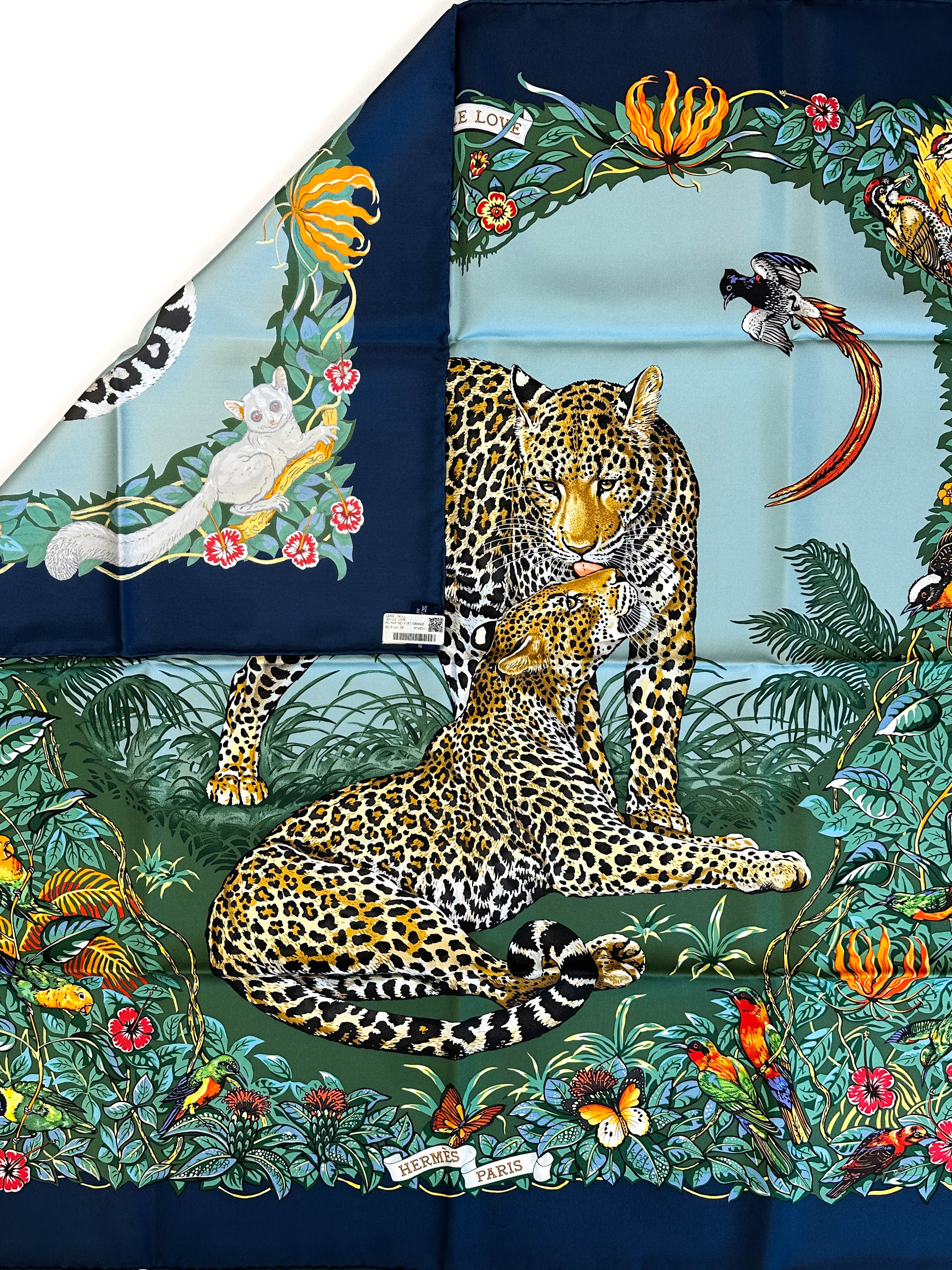 Hermès Jungle Love Forever 90