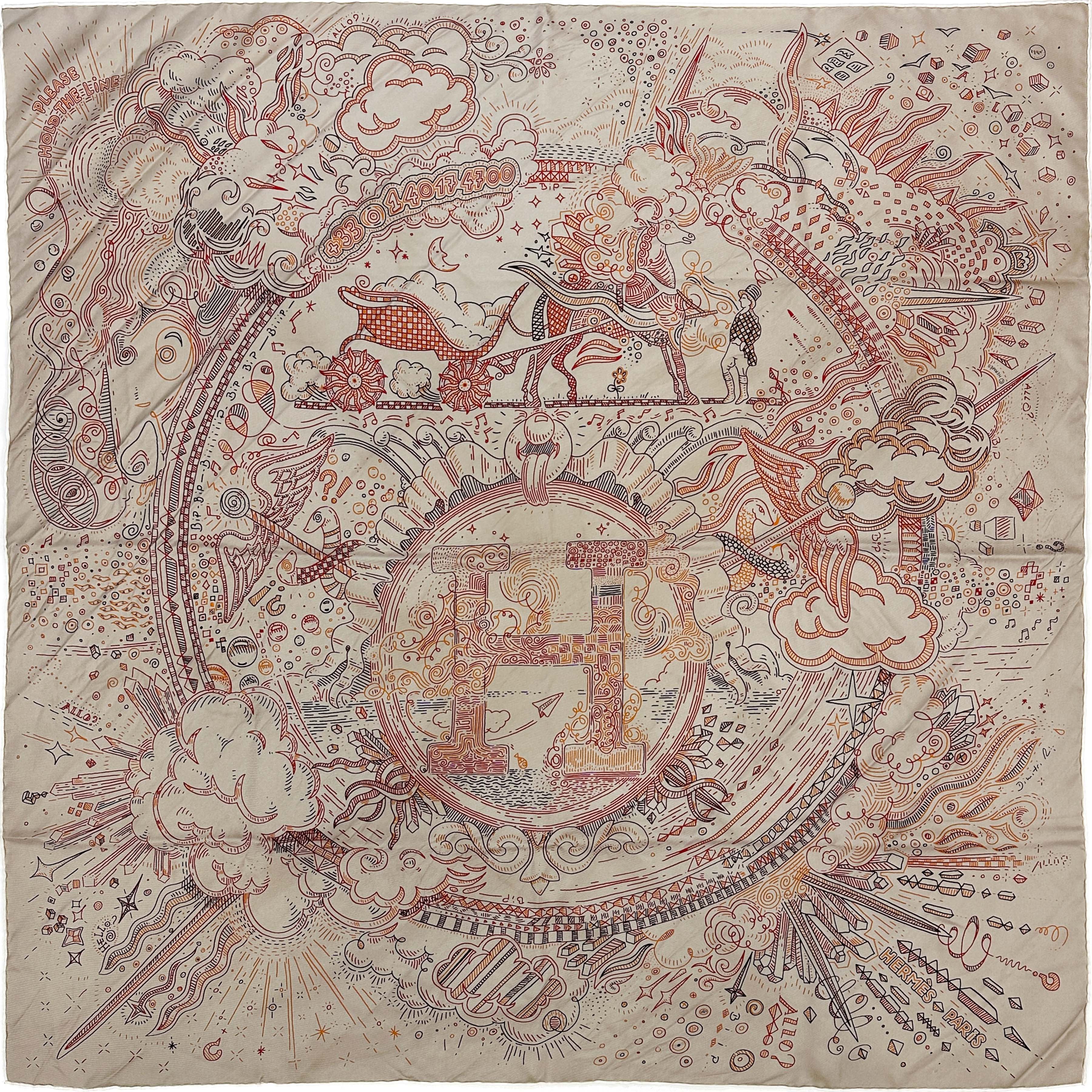 Hermès Please Hold The Line 90