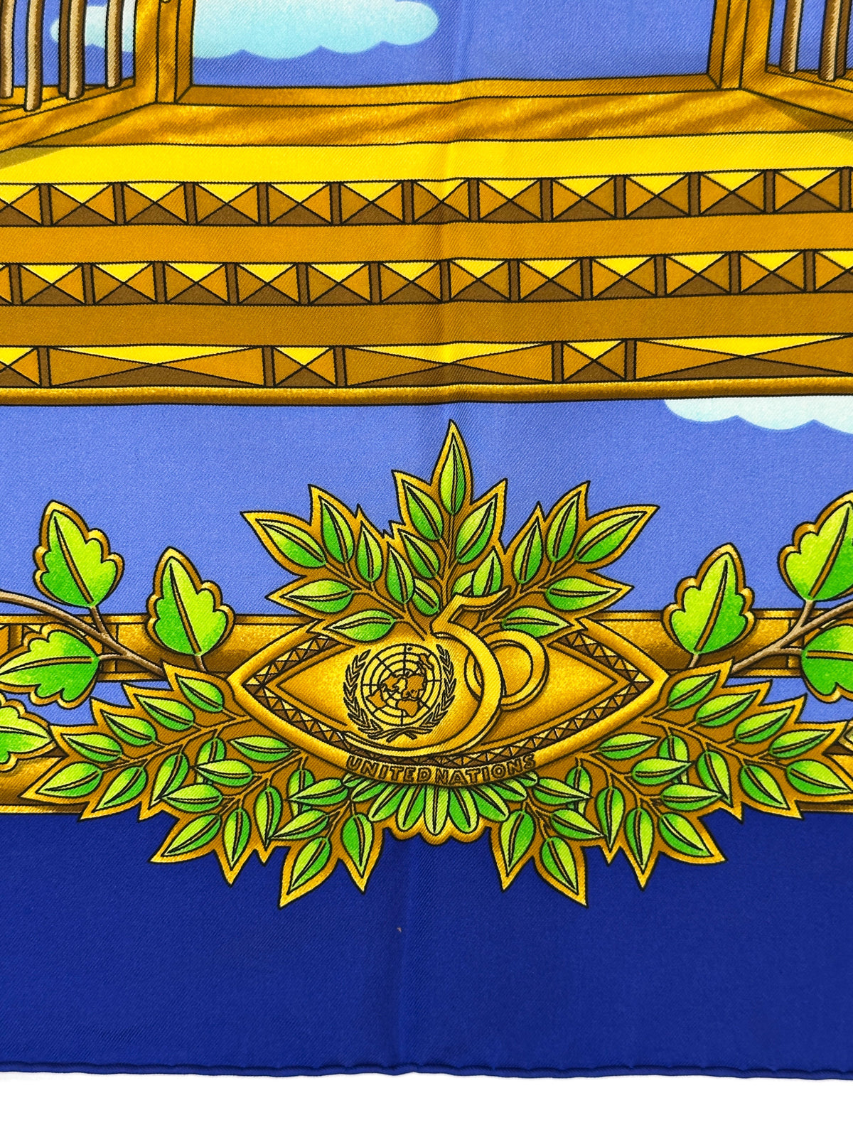 Hermès Special Edition Envol 50 Years of United Nations 90