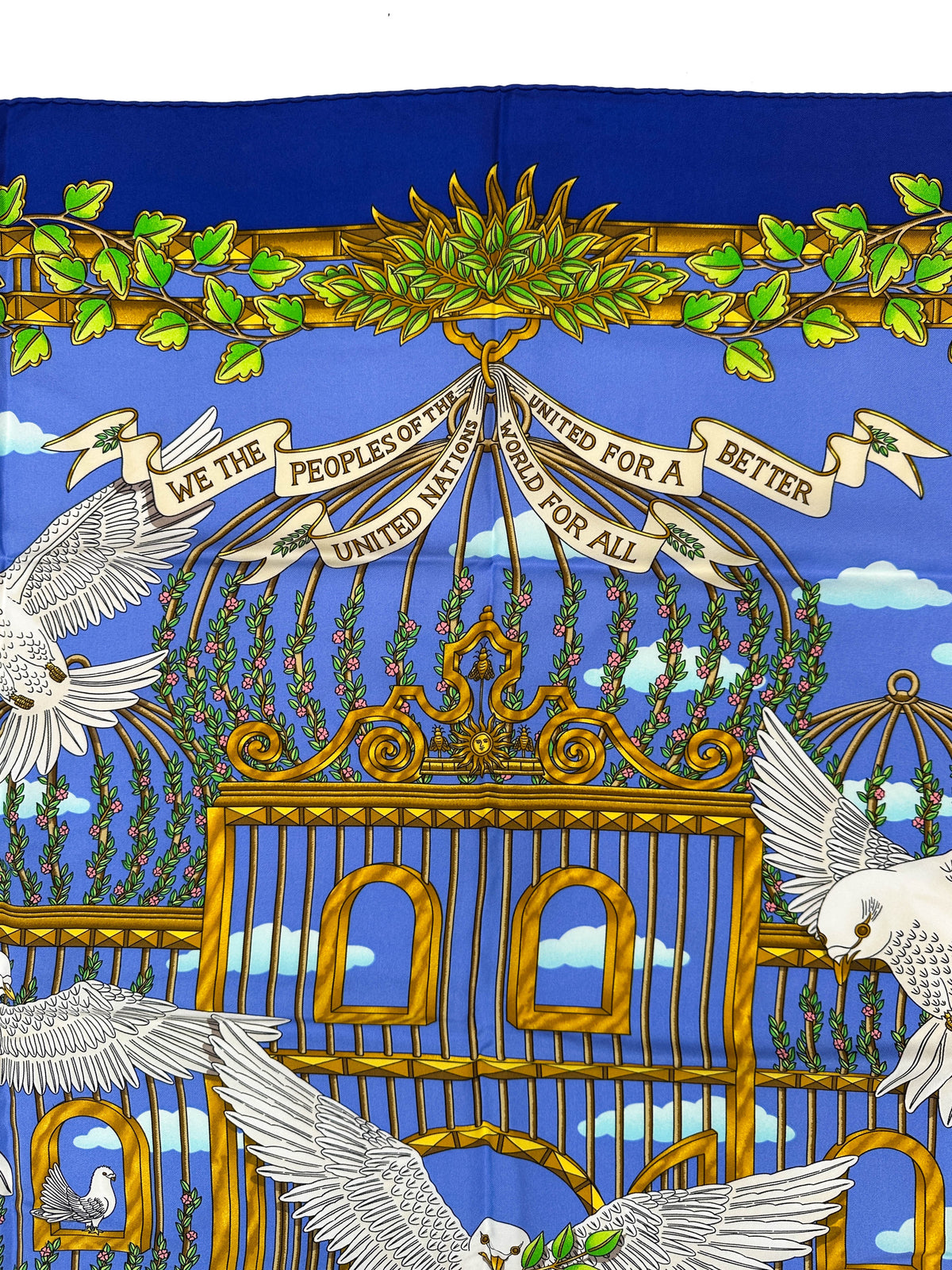 Hermès Special Edition Envol 50 Years of United Nations 90