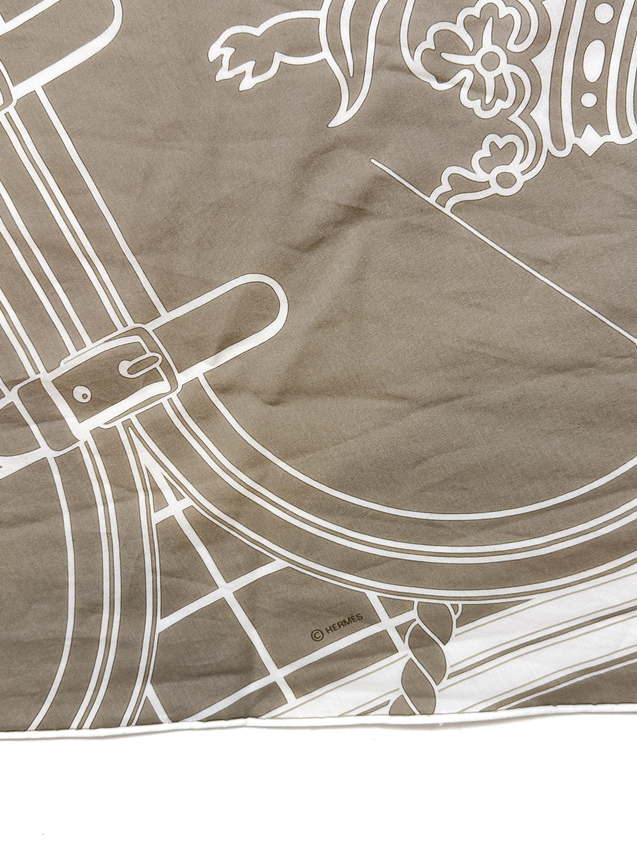 Hermès Grand Tenue Cotton Losange