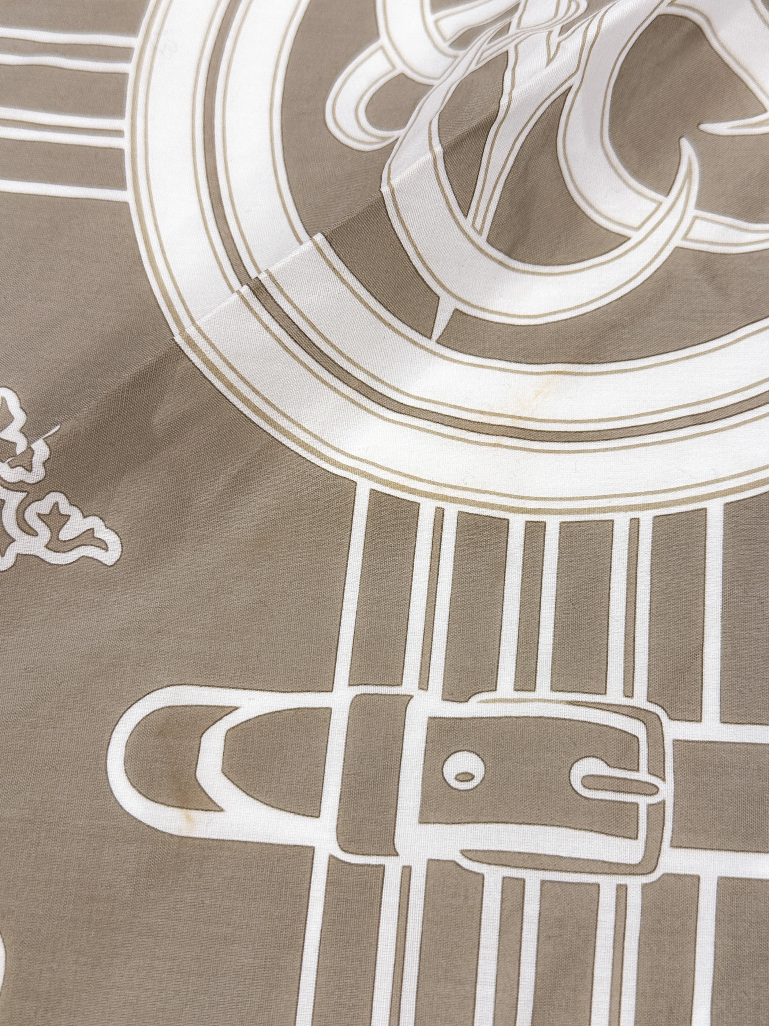 Hermès Grand Tenue Cotton Losange