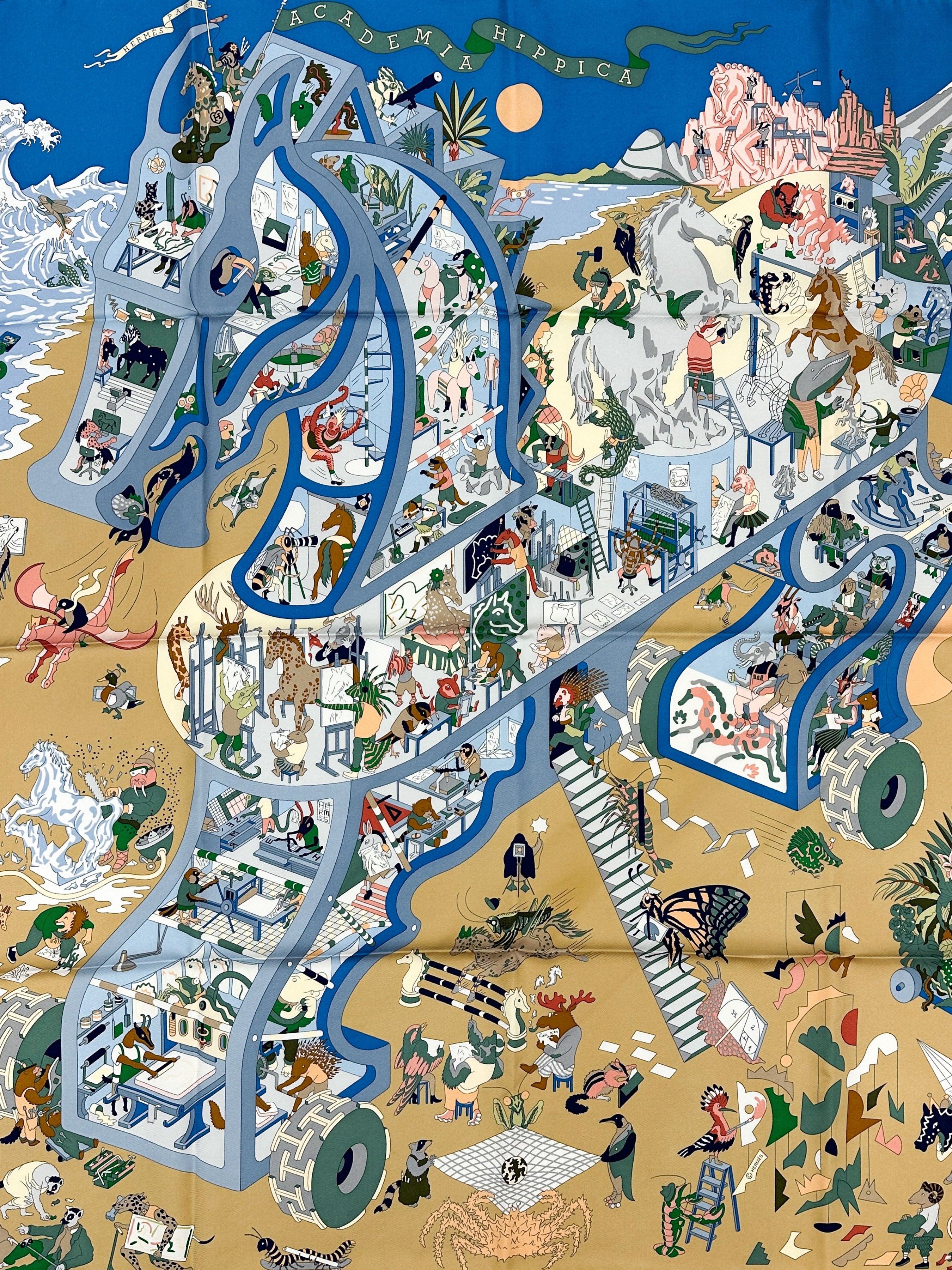 Hermès Academia Hippica 90