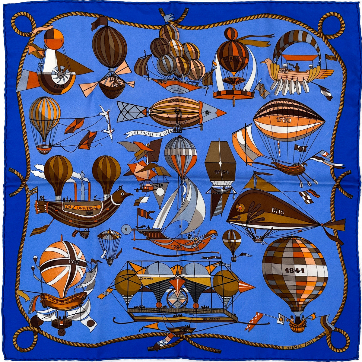 Hermès Folies du Ciel 90