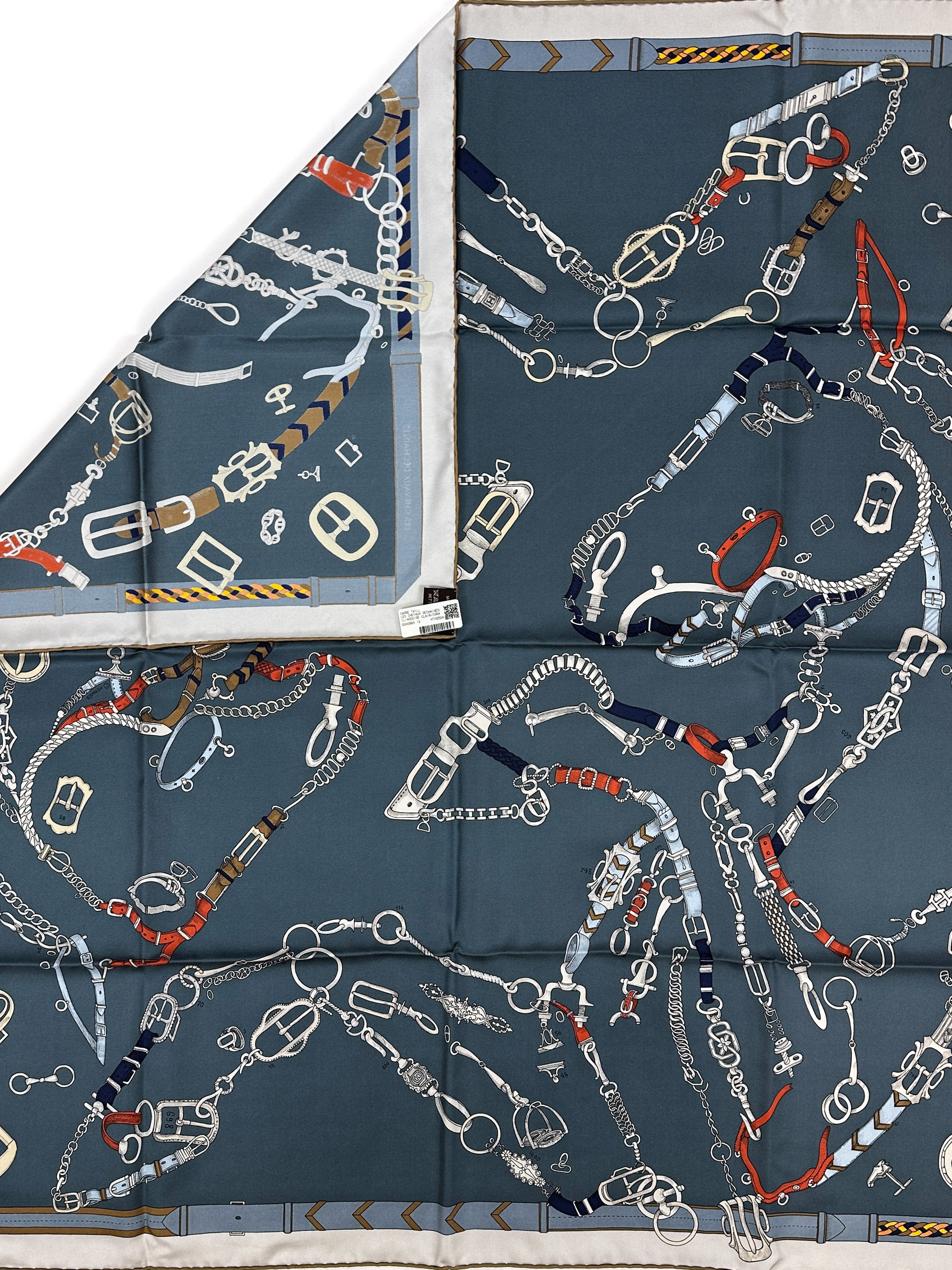 Hermès Les Chevaux Dechaines 90