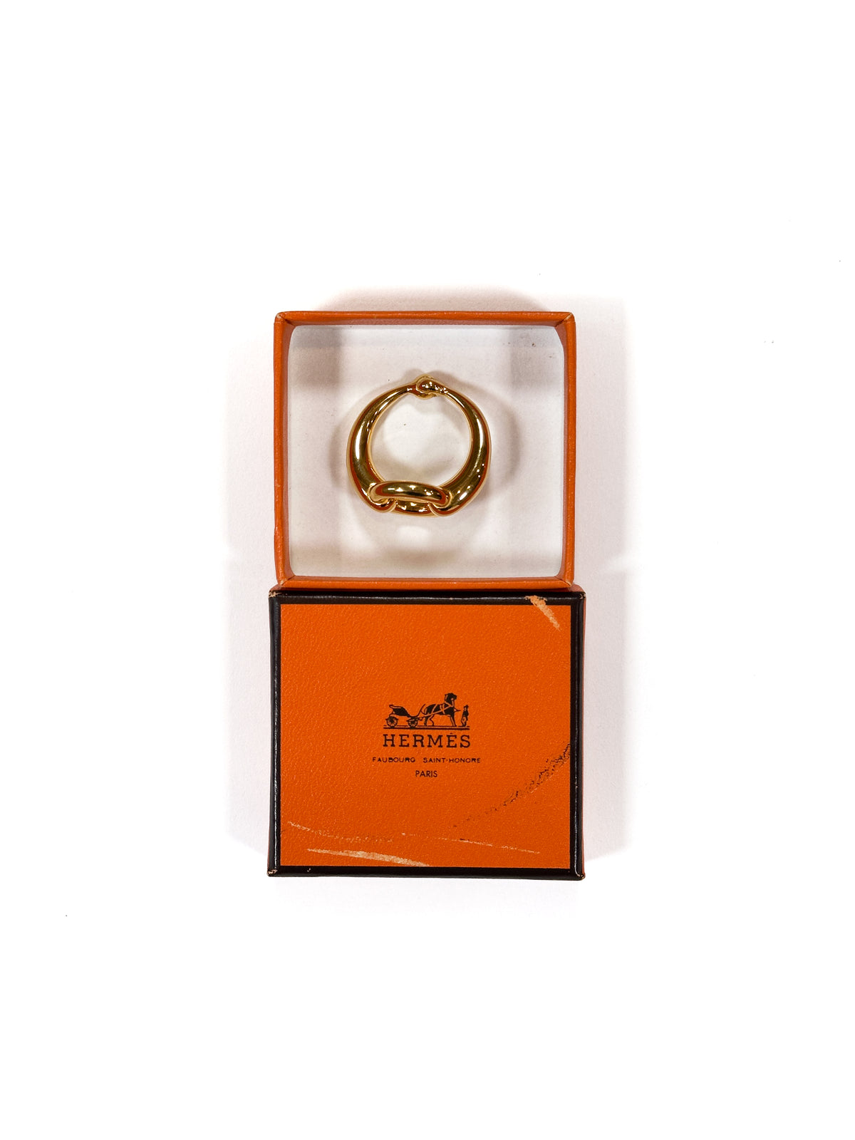 Hermès Horsebit Knot Scarf Ring
