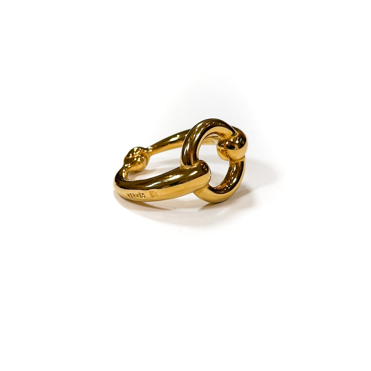 Hermès Horsebit Knot Scarf Ring