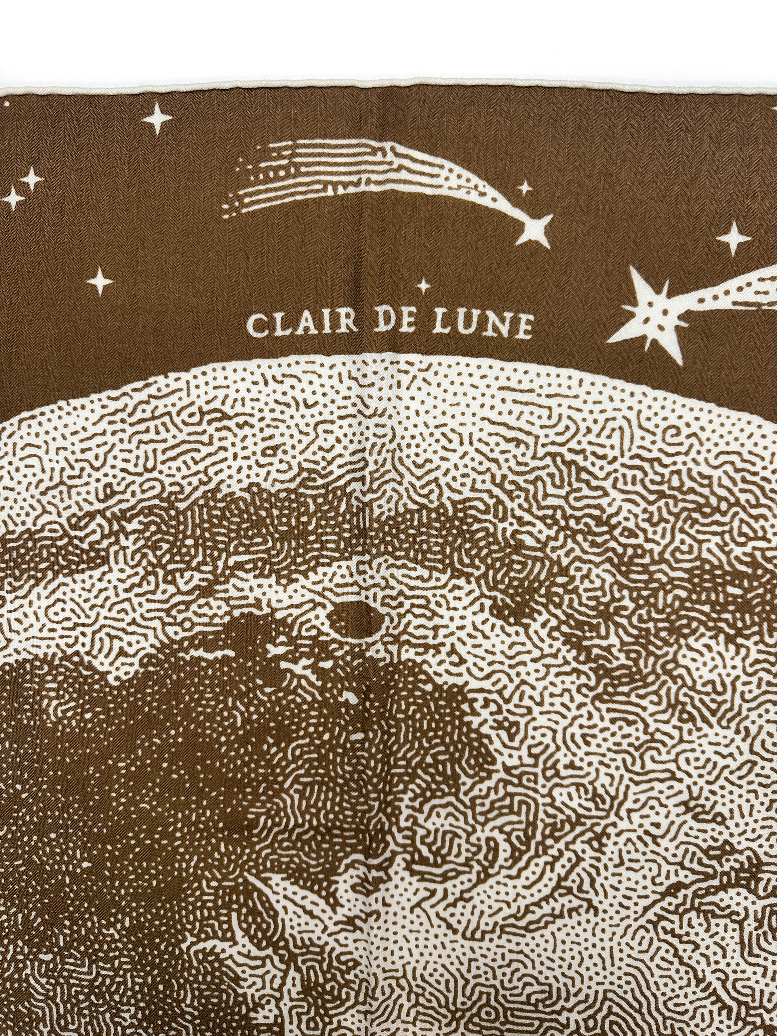 Hermès Clair de Lune Cashmere Silk 140