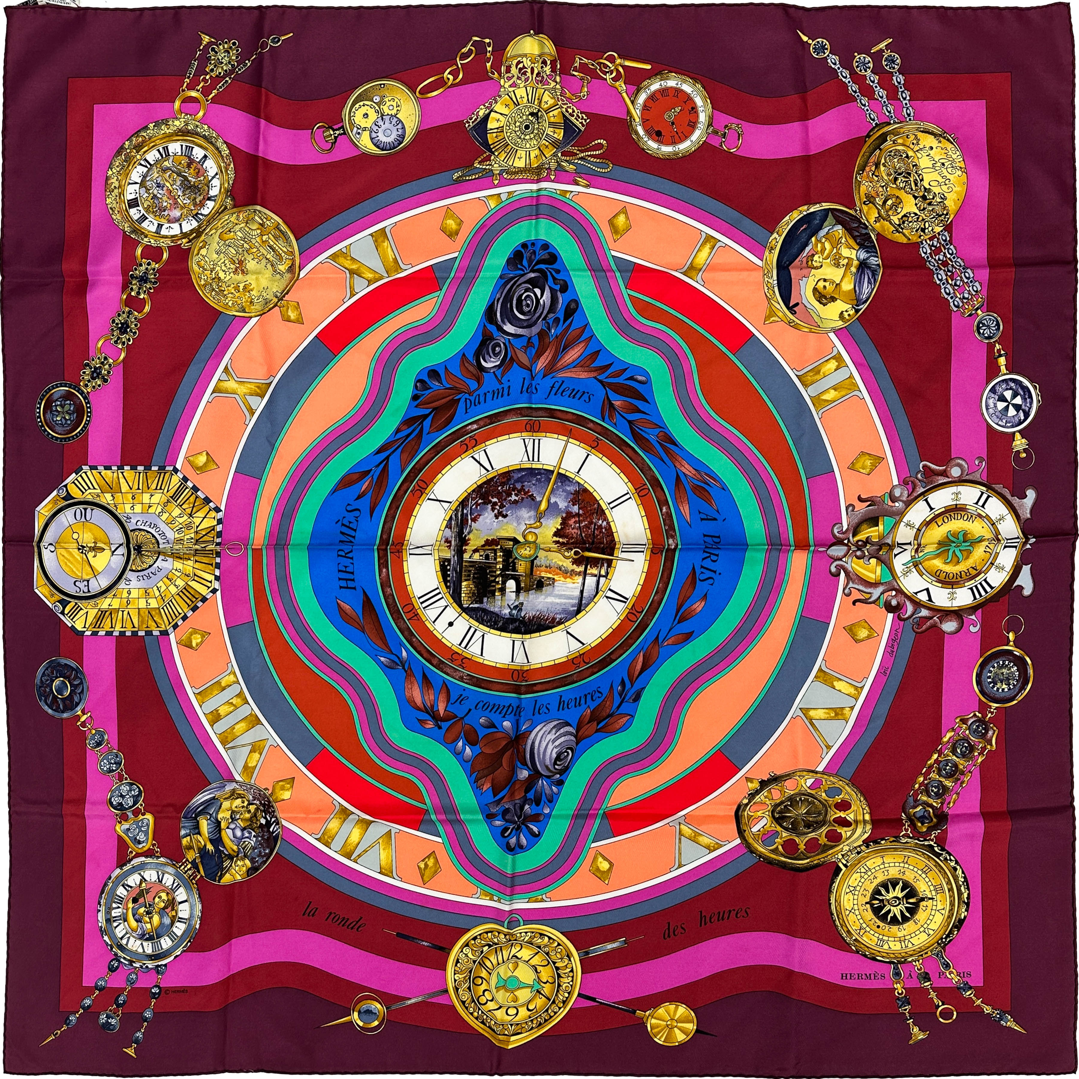 Hermès La Ronde des Heures 90