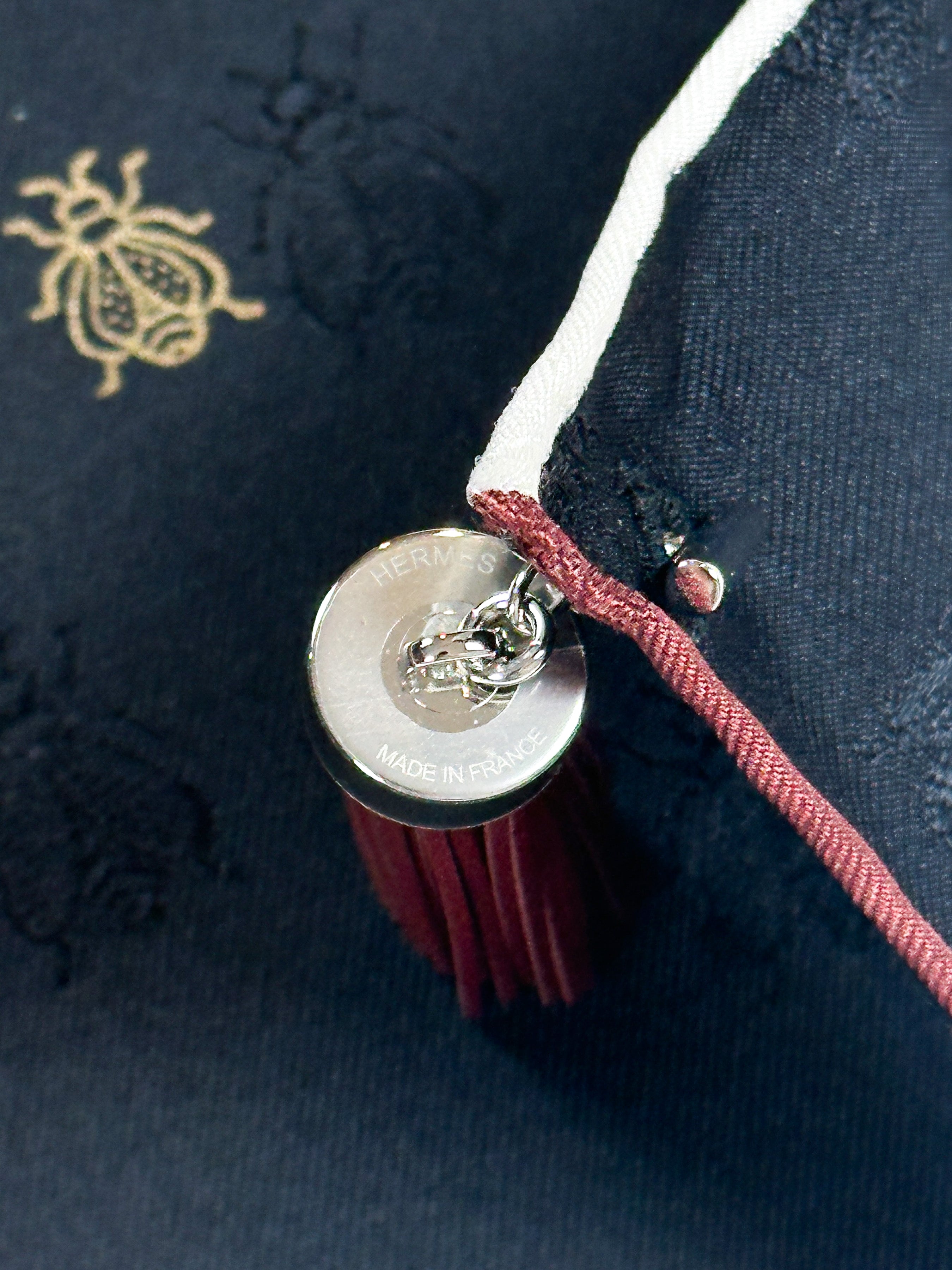 Hermès Bouquet Final With Leather Tassel 90