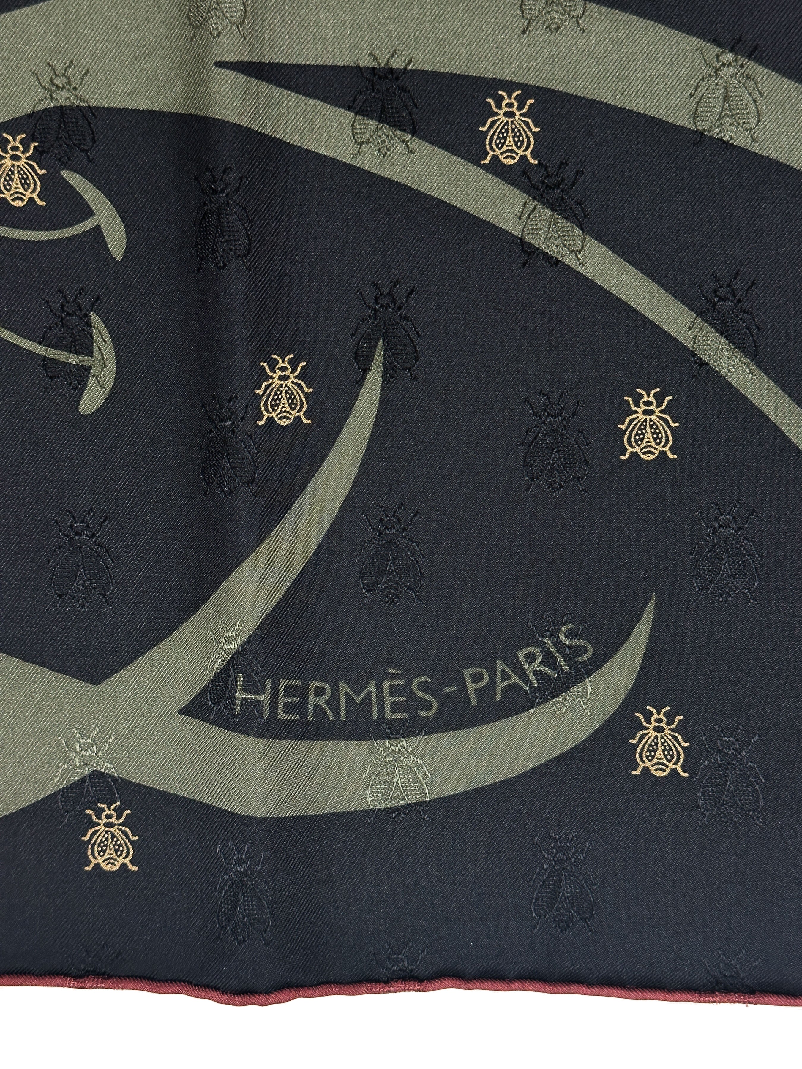 Hermès Bouquet Final With Leather Tassel 90