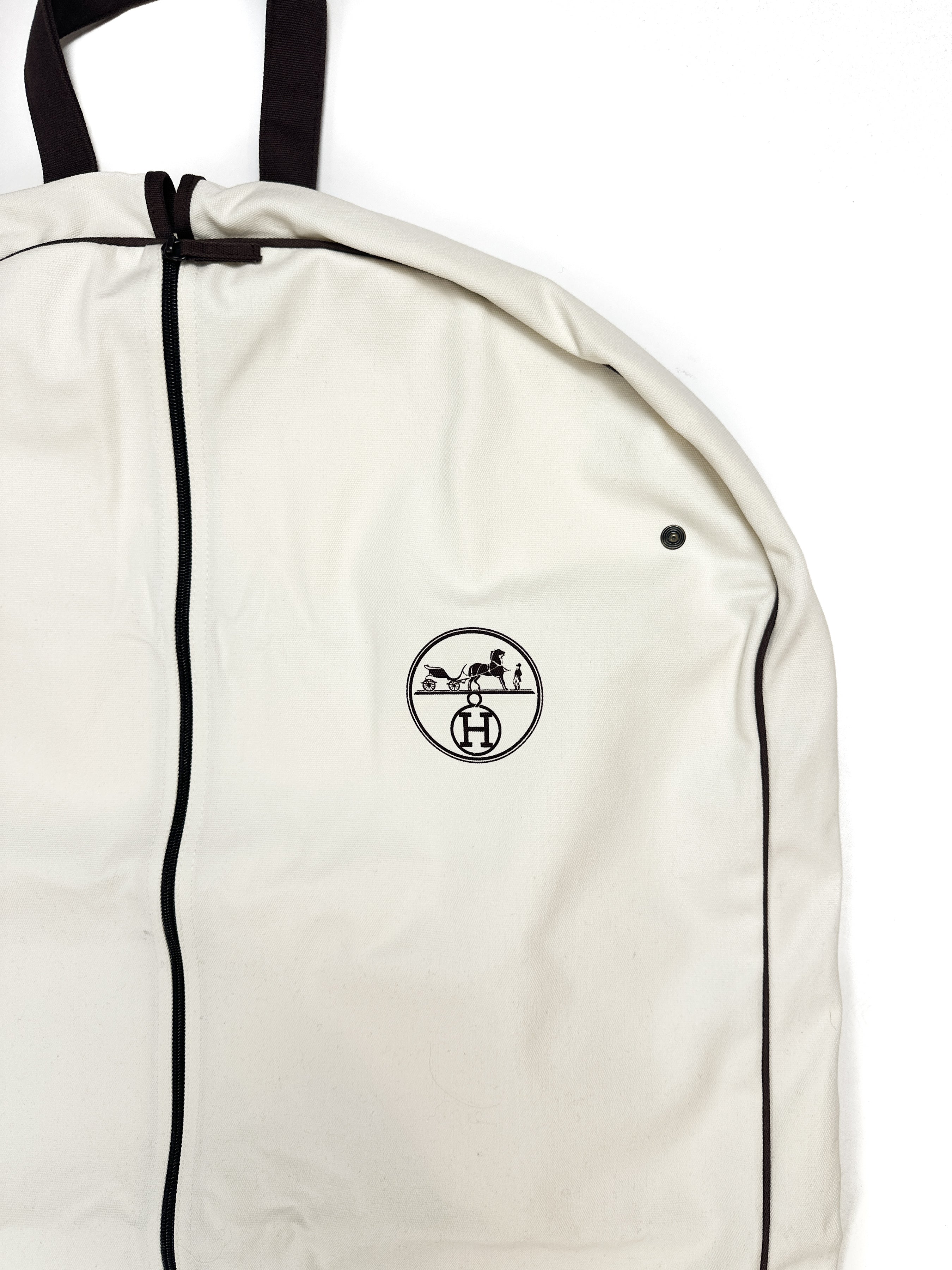 Hermès Full Length Garment Bag with Shopping Bag