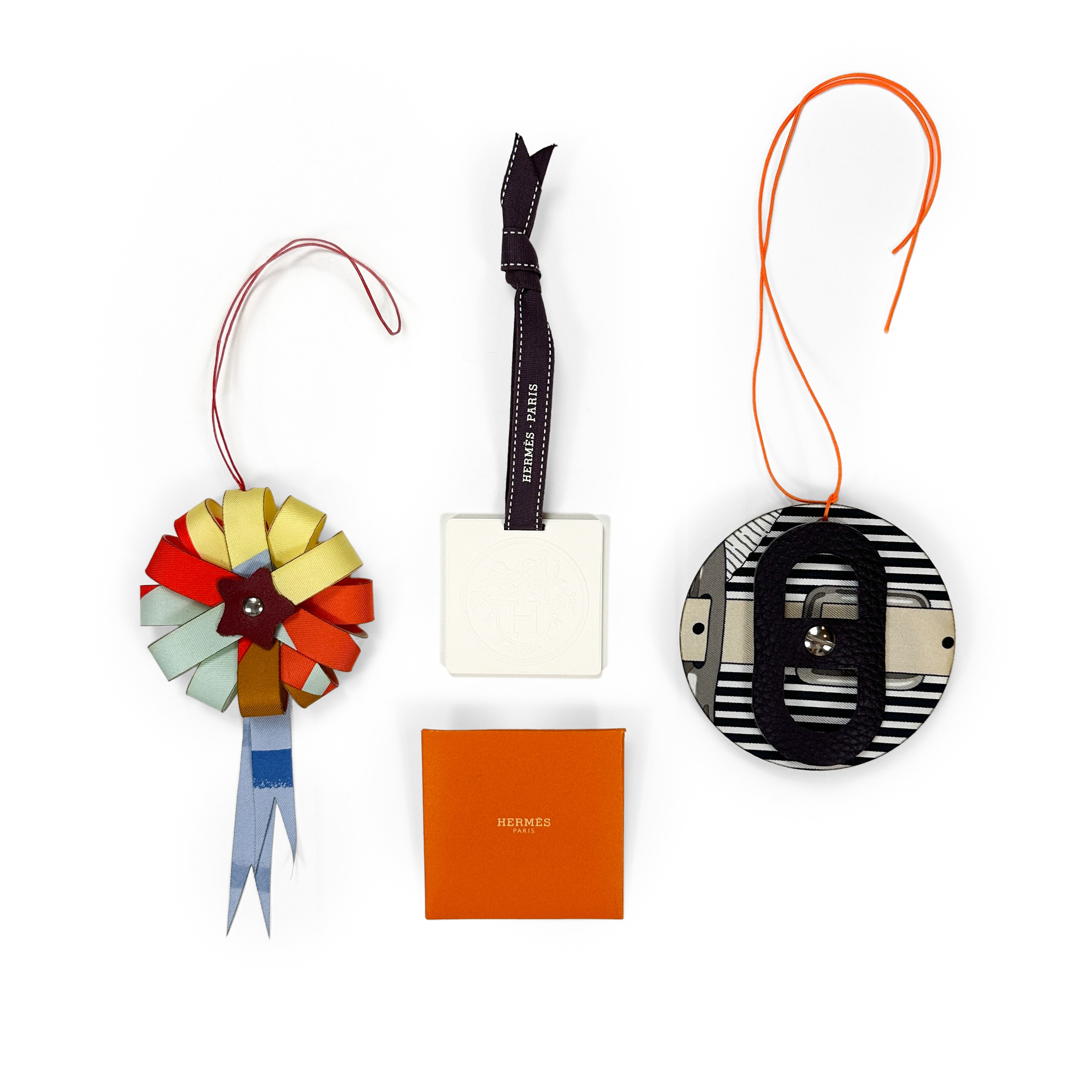 Hermès Set of 3 VIP Ornaments