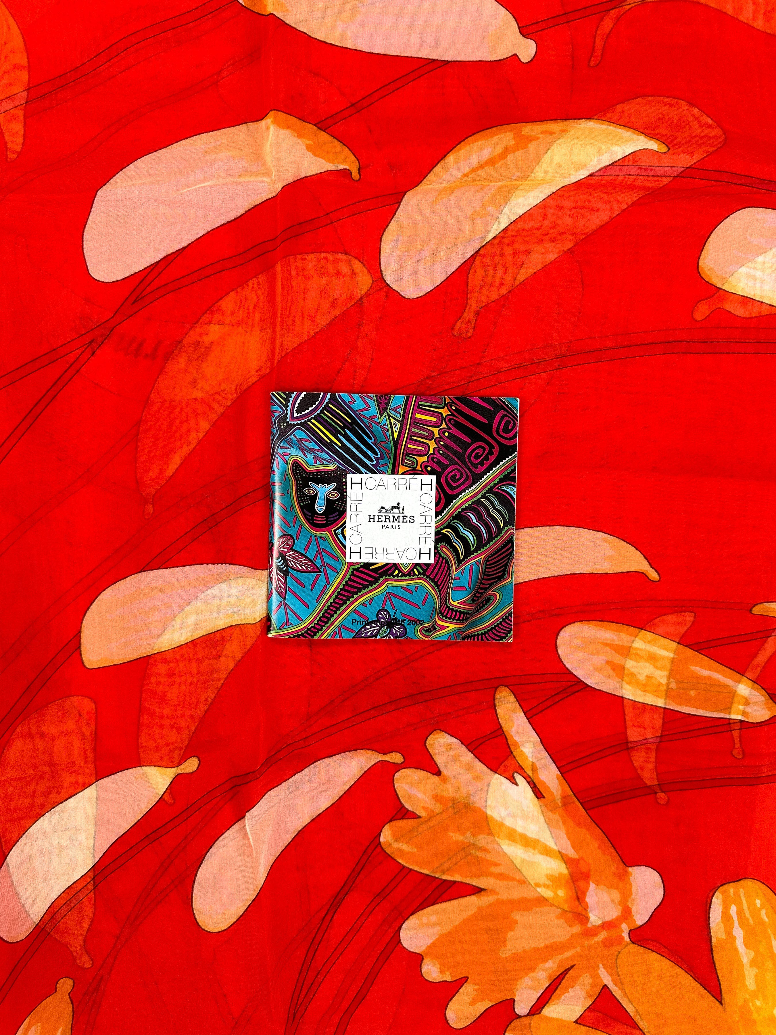 Hermès Au Gré du Vent Mousseline 140