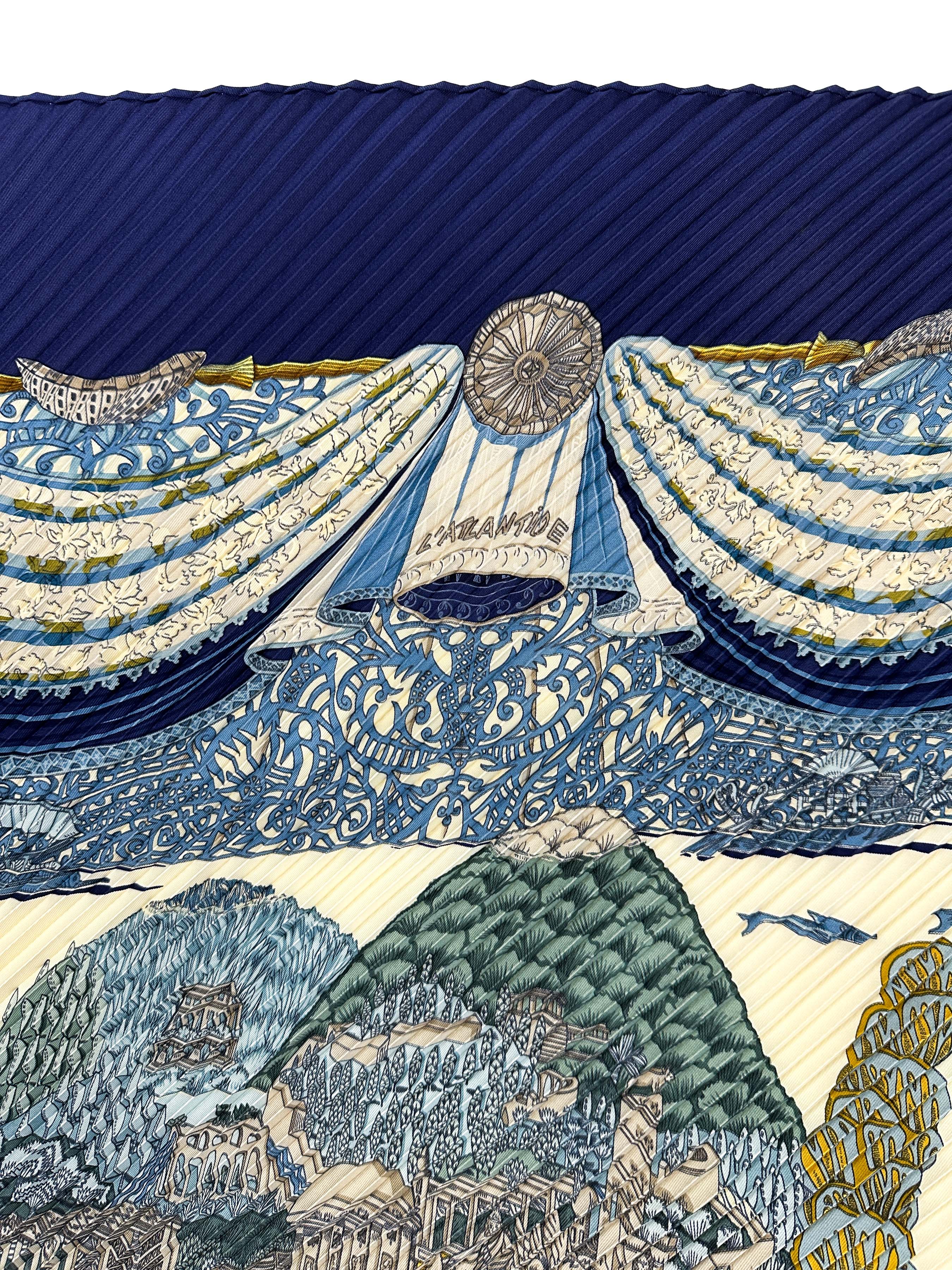 Hermès L'Atlantide Plissé 90