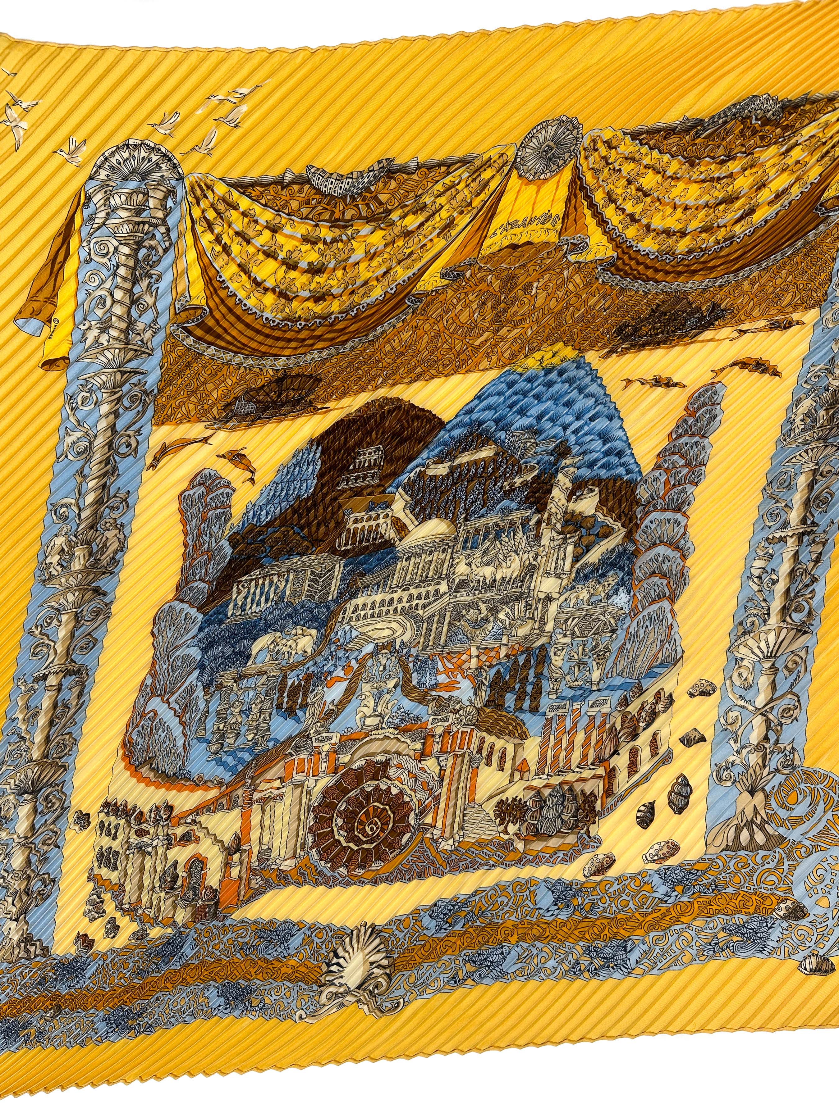Hermès L'Atlantide Plissé 90