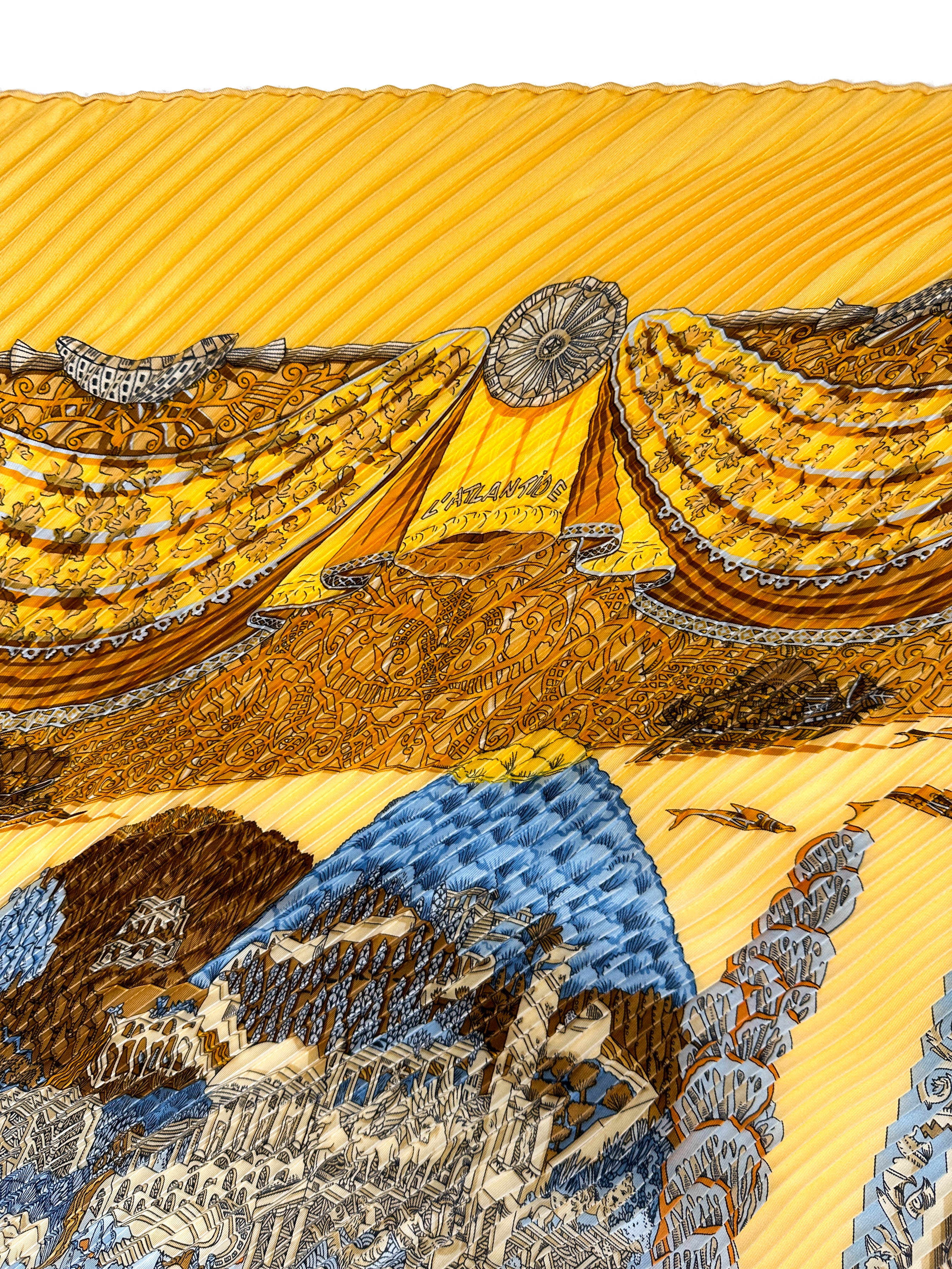 Hermès L'Atlantide Plissé 90