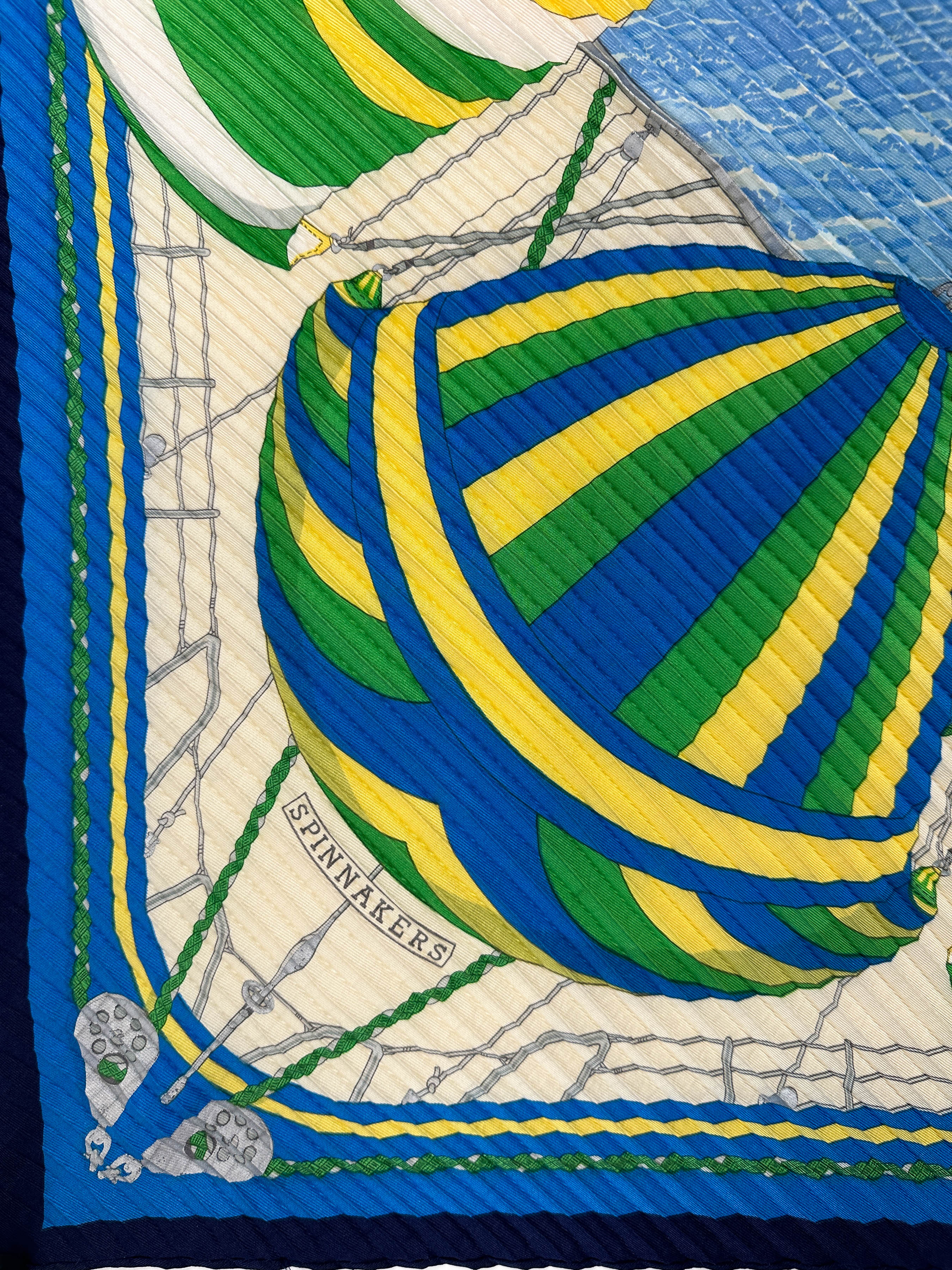 Hermès Spinnakers Plissé 90