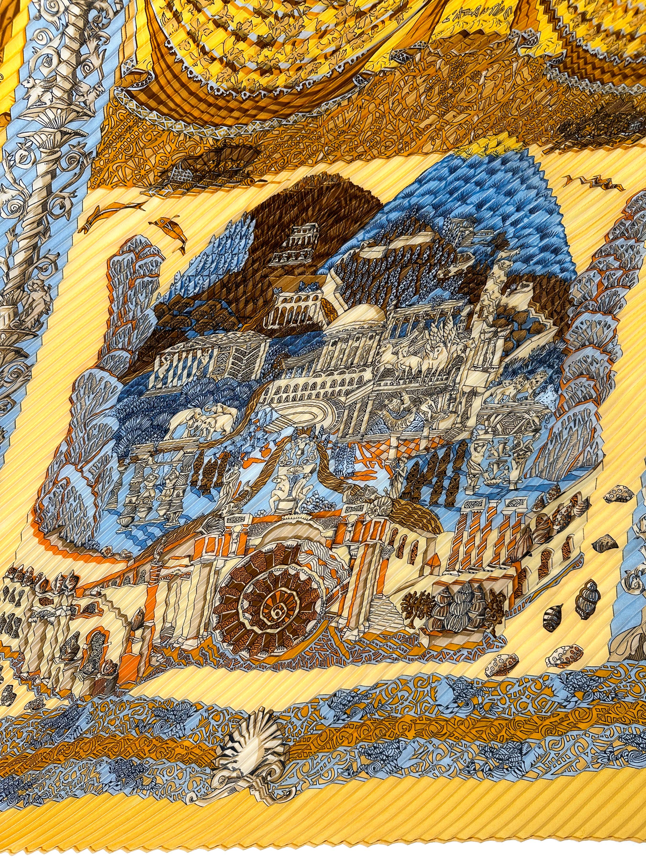 Hermès L'Atlantide Plissé 90