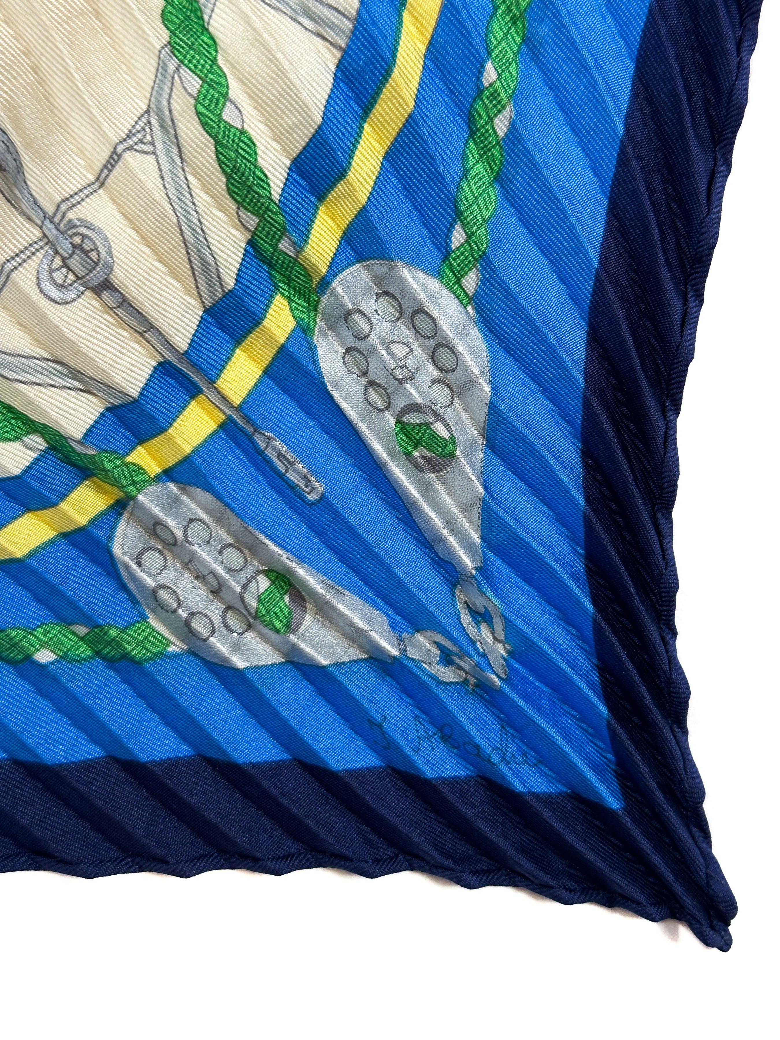 Hermès Spinnakers Plissé 90