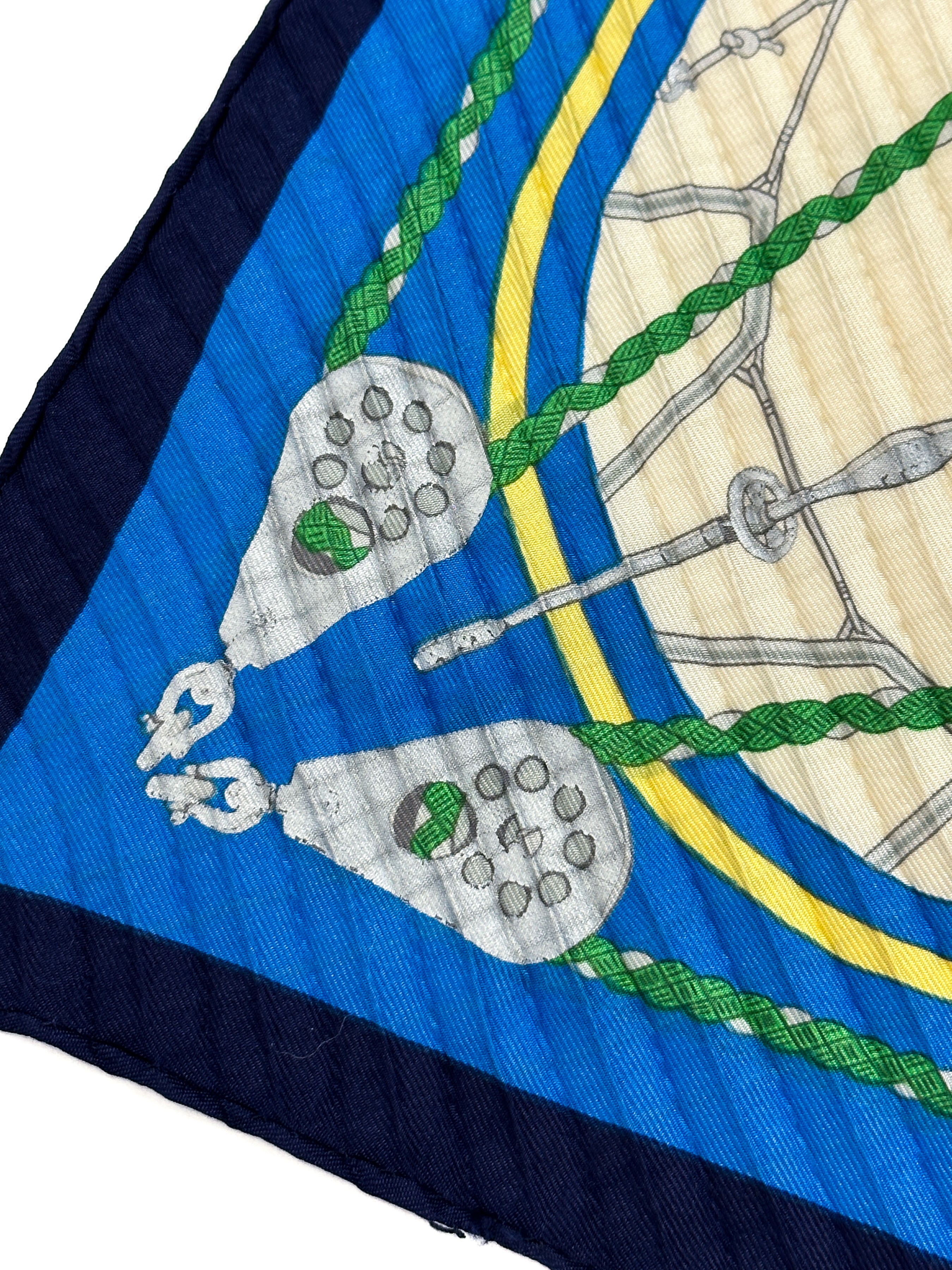 Hermès Spinnakers Plissé 90