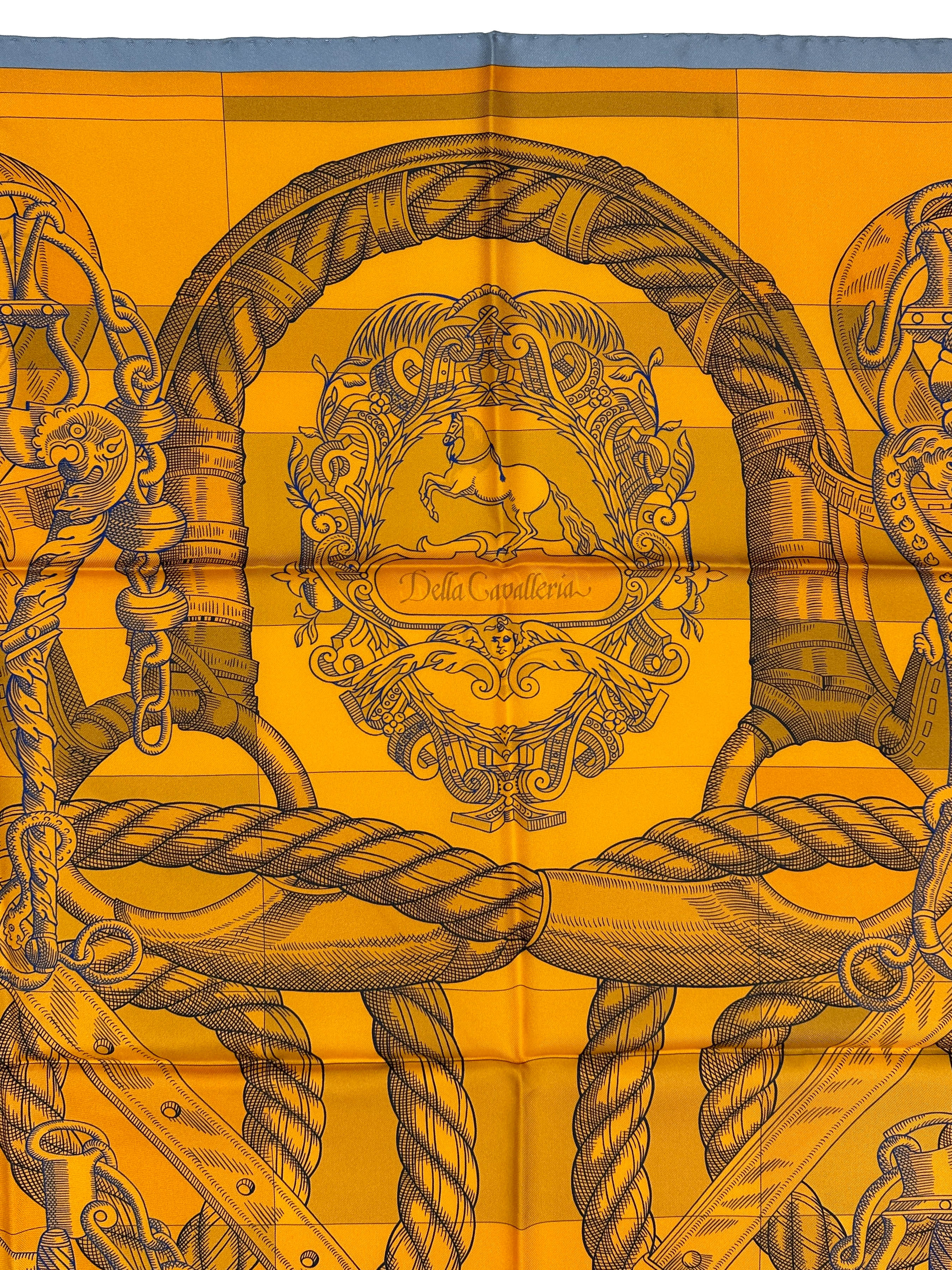 Hermès Della Cavalleria Double Face 90