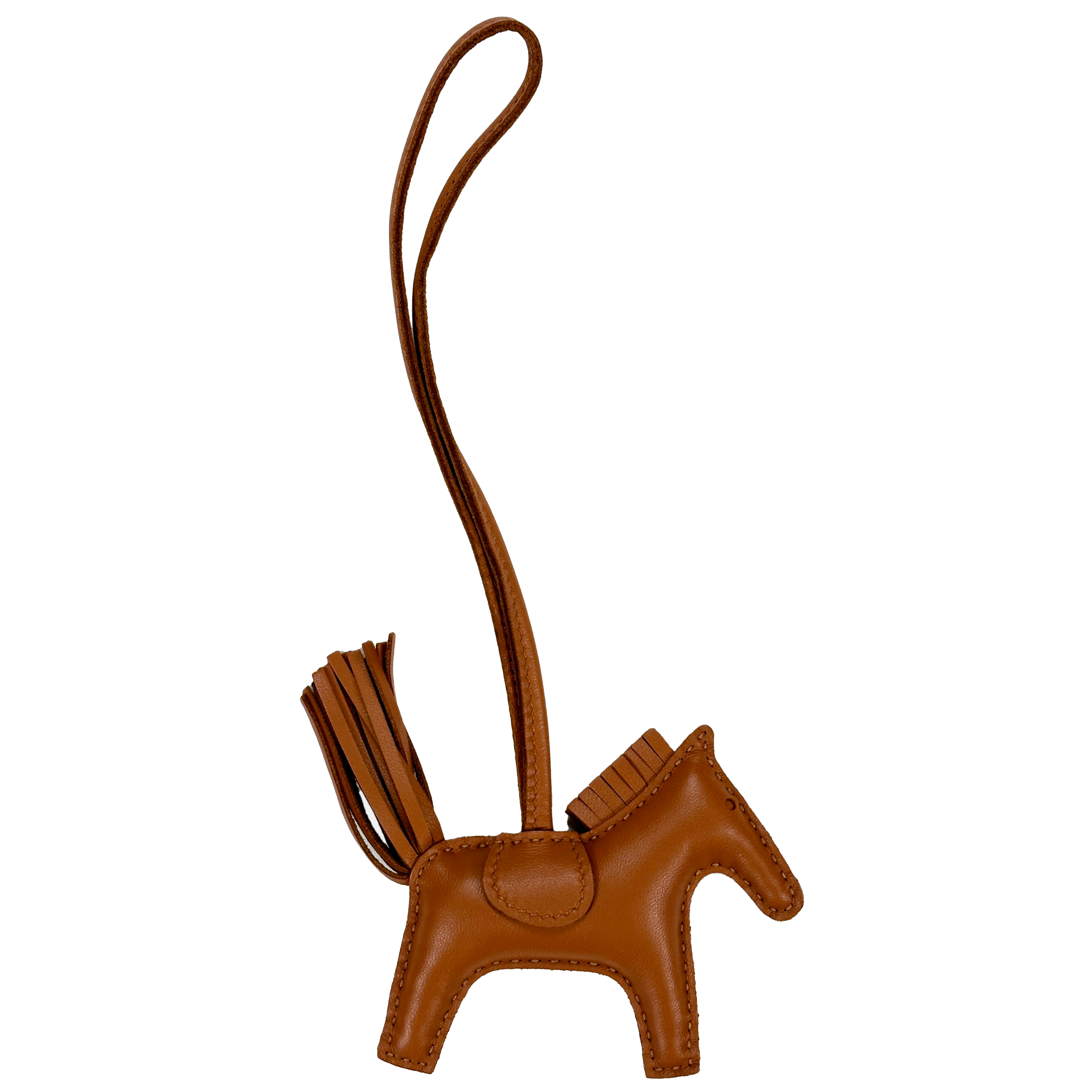 Hermès Rodeo Gold Bag Charm PM